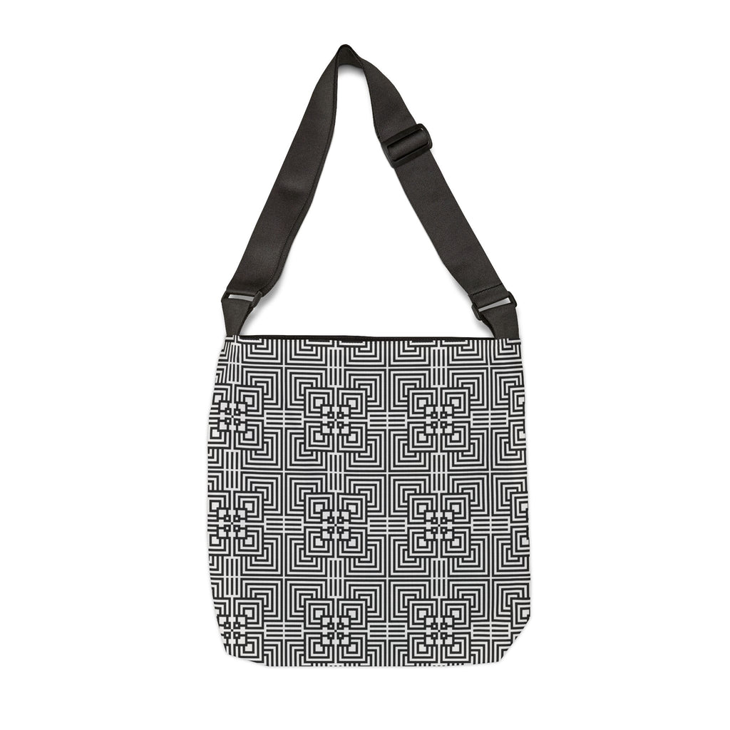 Stylish Adjustable Tote Bag, Modern Bag, Everyday Use, Travel Companion, Fashionable Gift, Graphic Design Accessory