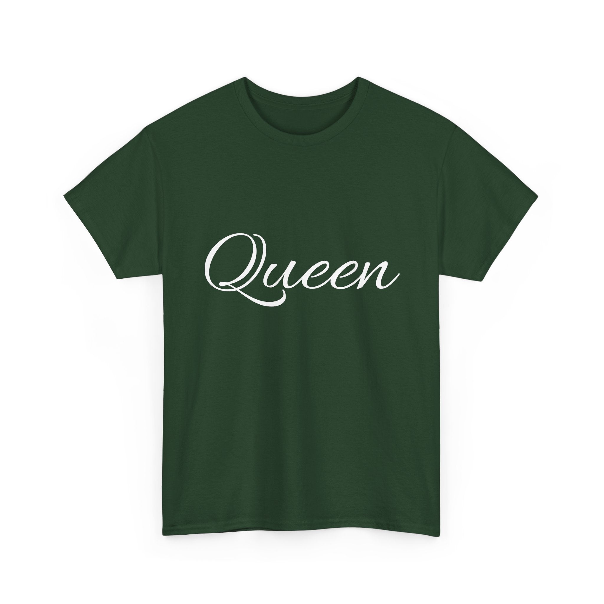 Queen Unisex Heavy Cotton Tee, Stylish Tee, Gift for Her, Casual Wear, Birthday Gift, Women’s Fashion