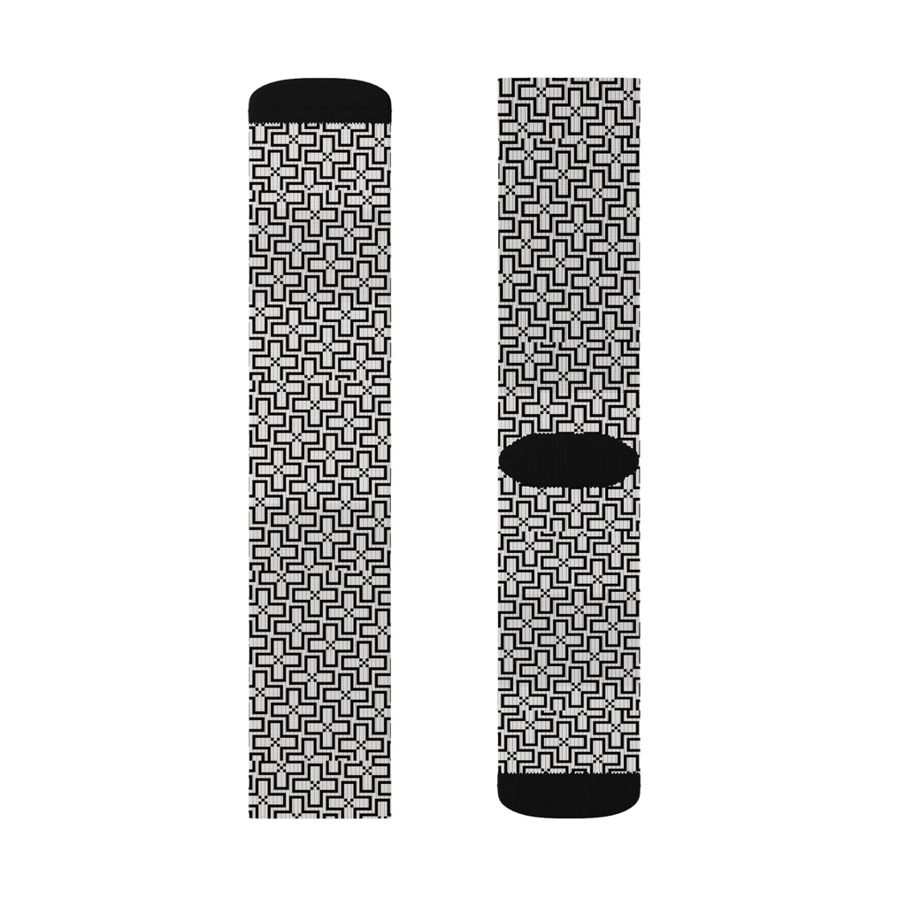 Stylish Sublimation Socks - Trendy Gift for Fashion Lovers, Cozy Footwear for Holidays, Casual or Sporty Look, Unique Accessories