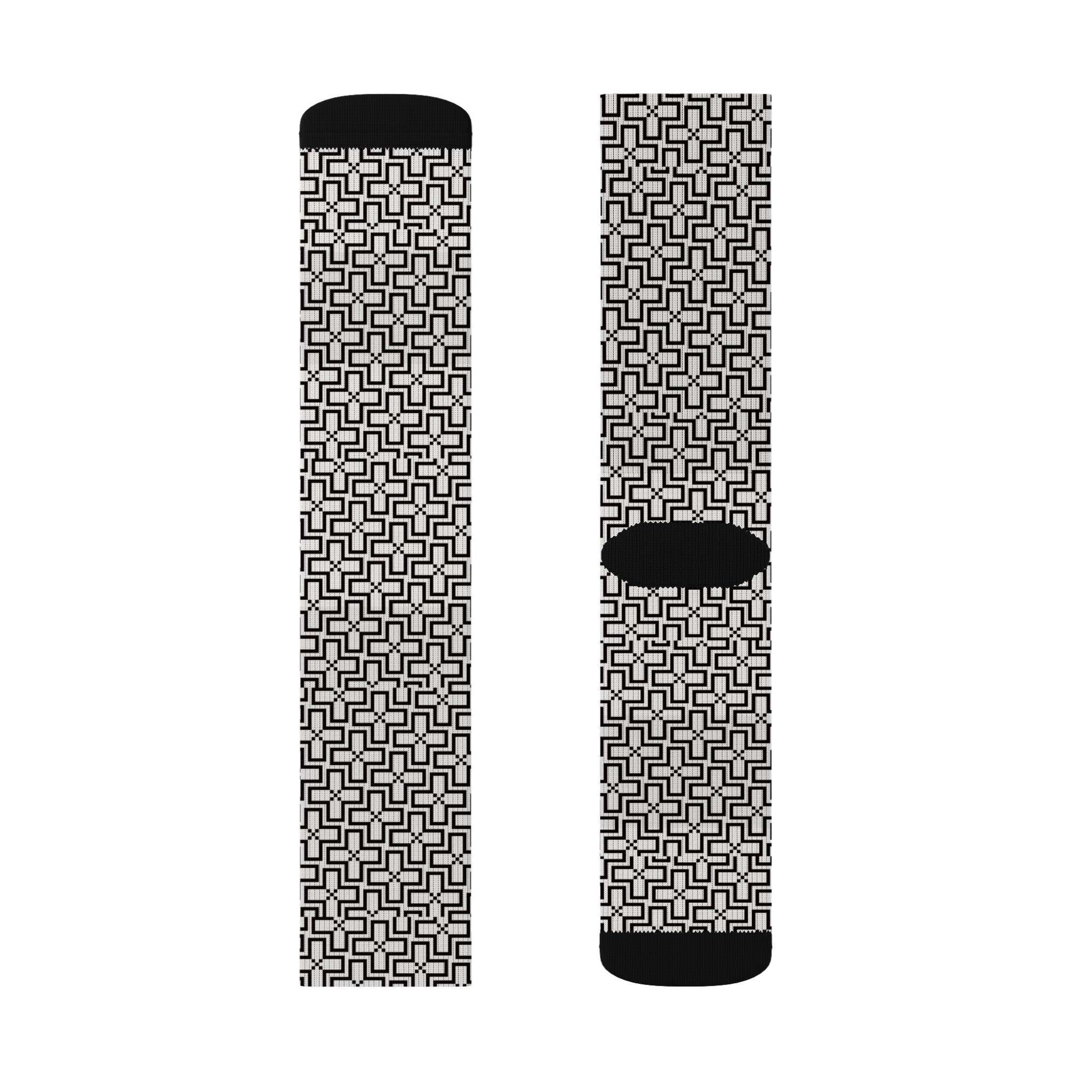 Stylish Sublimation Socks - Trendy Gift for Fashion Lovers, Cozy Footwear for Holidays, Casual or Sporty Look, Unique Accessories