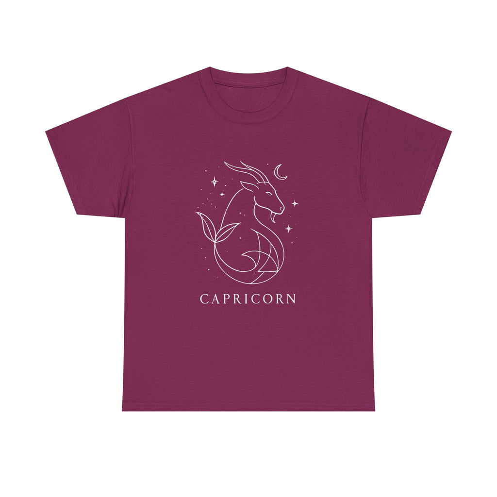 Capricorn Zodiac Tee | Astrology Gift, Horoscope Shirt, Unisex Cotton T-Shirt, Celestial Design, Birthday Present