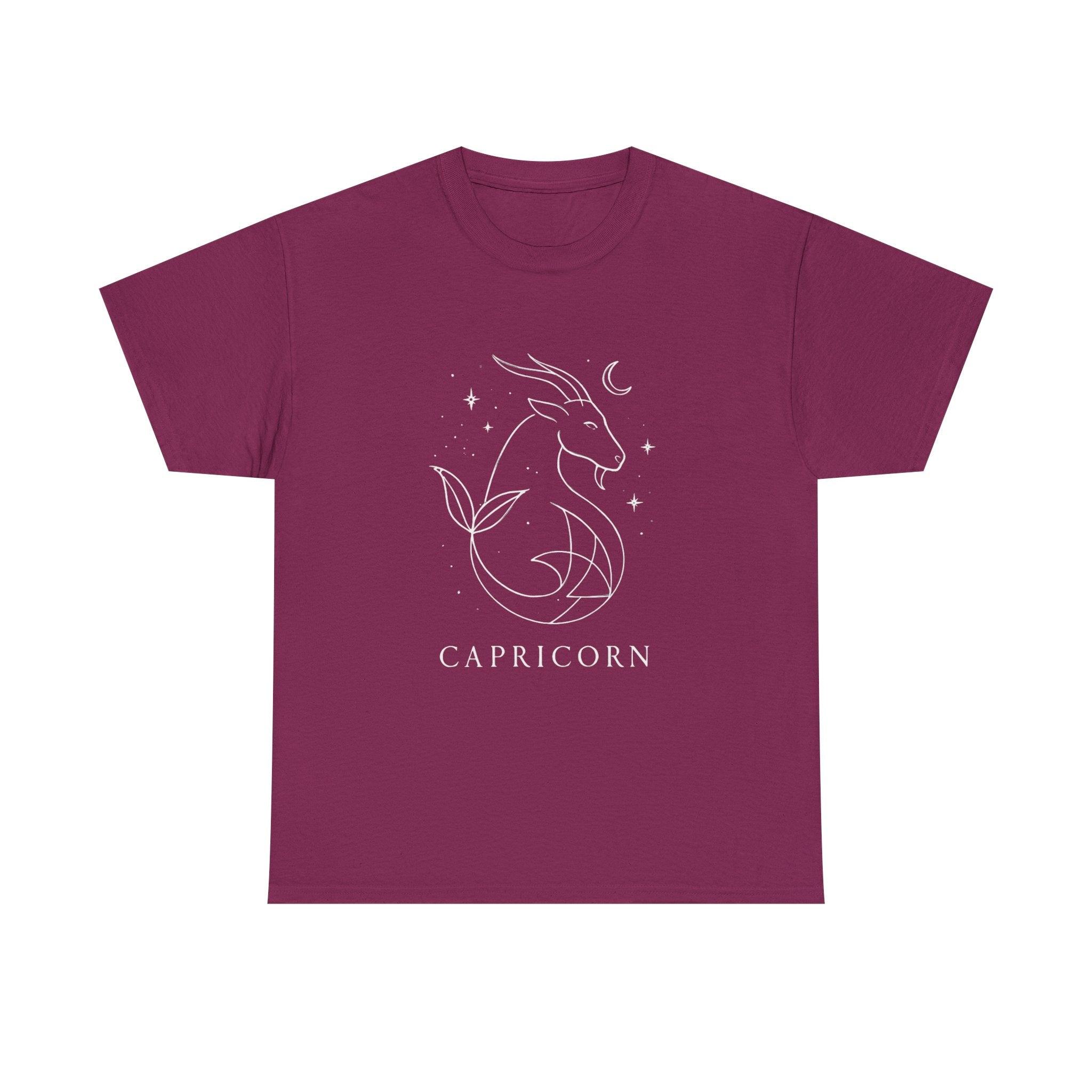 Capricorn Zodiac Tee | Astrology Gift, Horoscope Shirt, Unisex Cotton T-Shirt, Celestial Design, Birthday Present