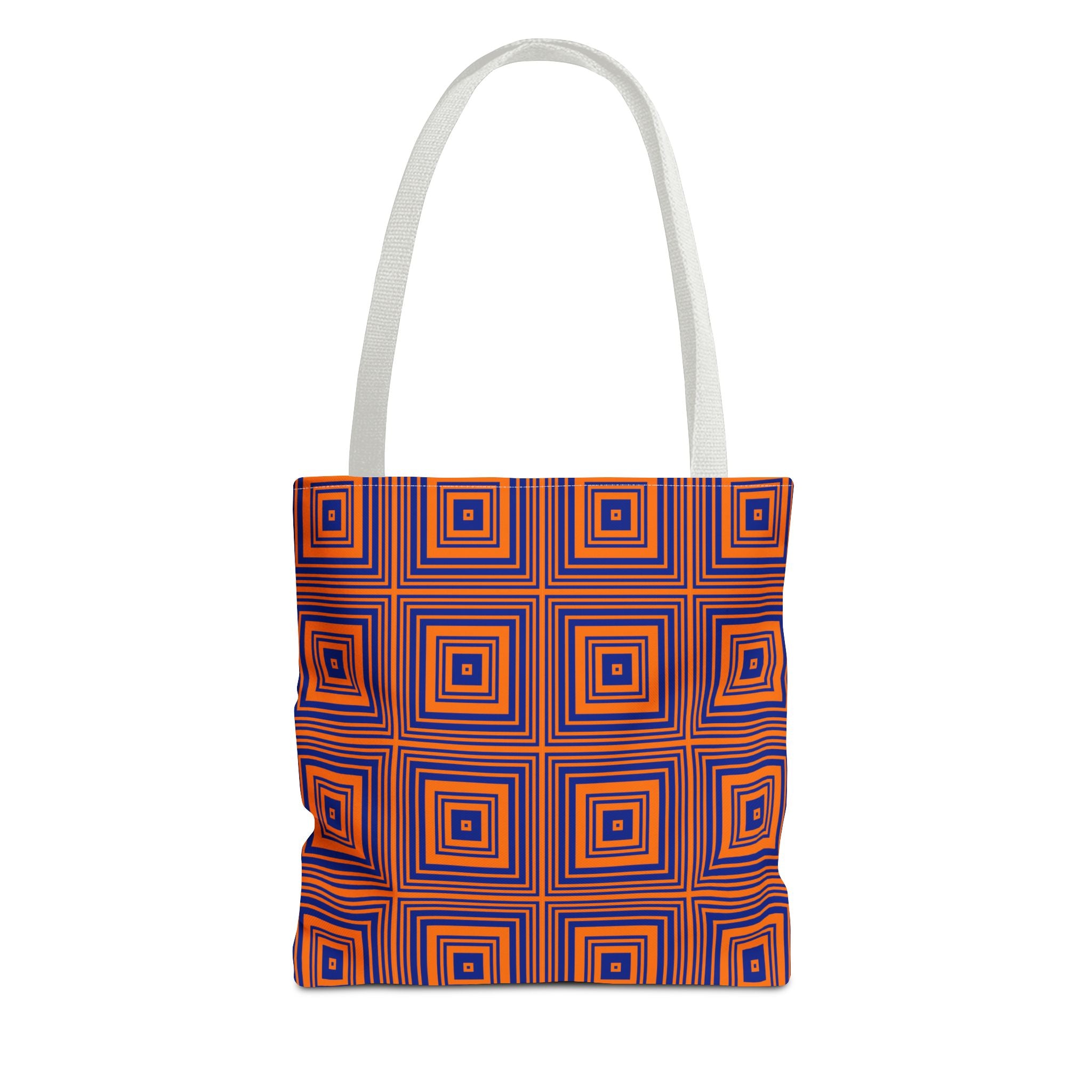 Vibrant Geometric Tote Bag, Stylish Beach Bag, Eco-Friendly Shopping Tote, Unique Gift for Her, Trendy Everyday Carryall