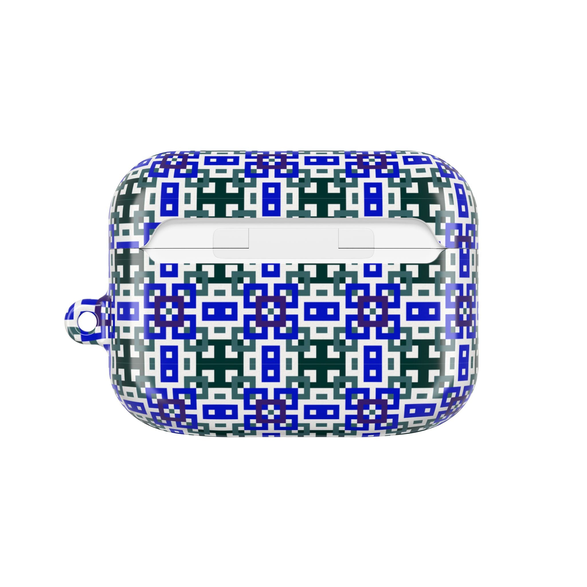 Stylish AirPod Case with Geometric Pattern - Customizable Earbud Protector for Gifts, Fashion Accessory, Tech Gadget Cover, Travel [...]