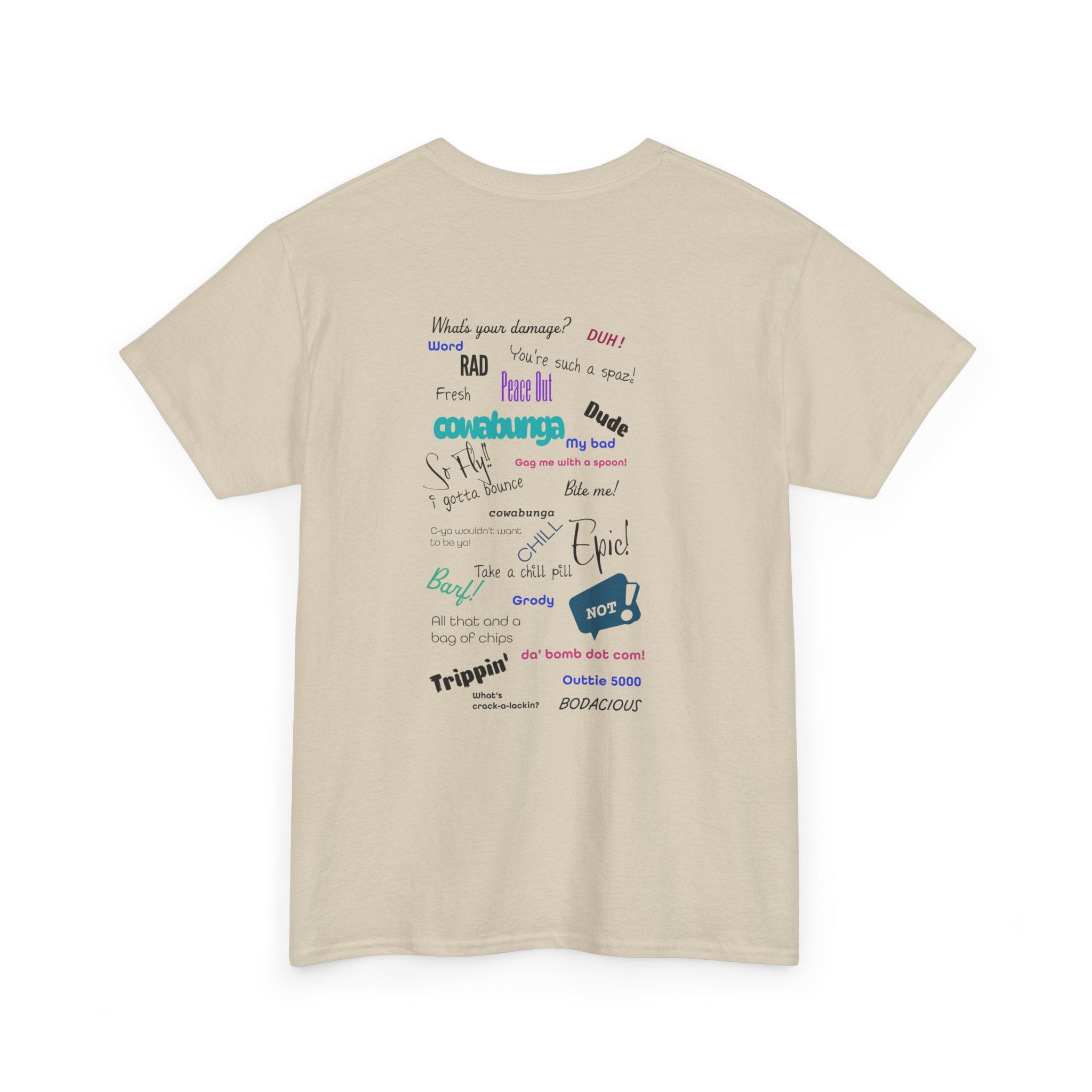 Gen X Unisex Heavy Cotton Tee - Nostalgic Graphic T-Shirt, Perfect for Casual Wear, Gifts, Birthdays, and Retro Celebrations