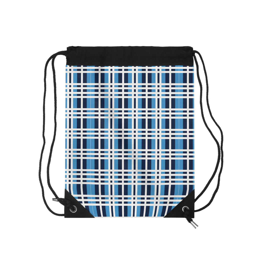 UNC Plaid Drawstring Bag | Gym Sack, Sports Backpack, College Gear, Travel Accessory, School Fundraiser