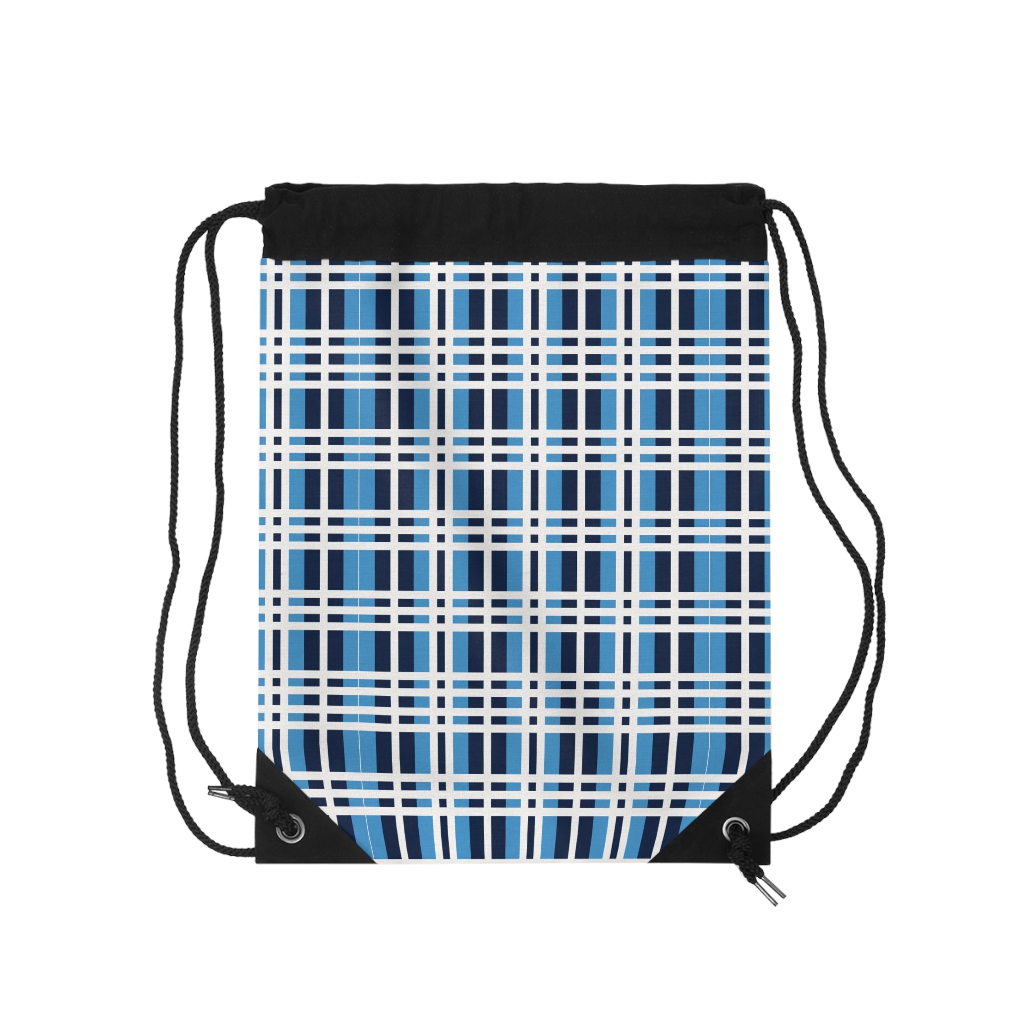 UNC Plaid Drawstring Bag | Gym Sack, Sports Backpack, College Gear, Travel Accessory, School Fundraiser