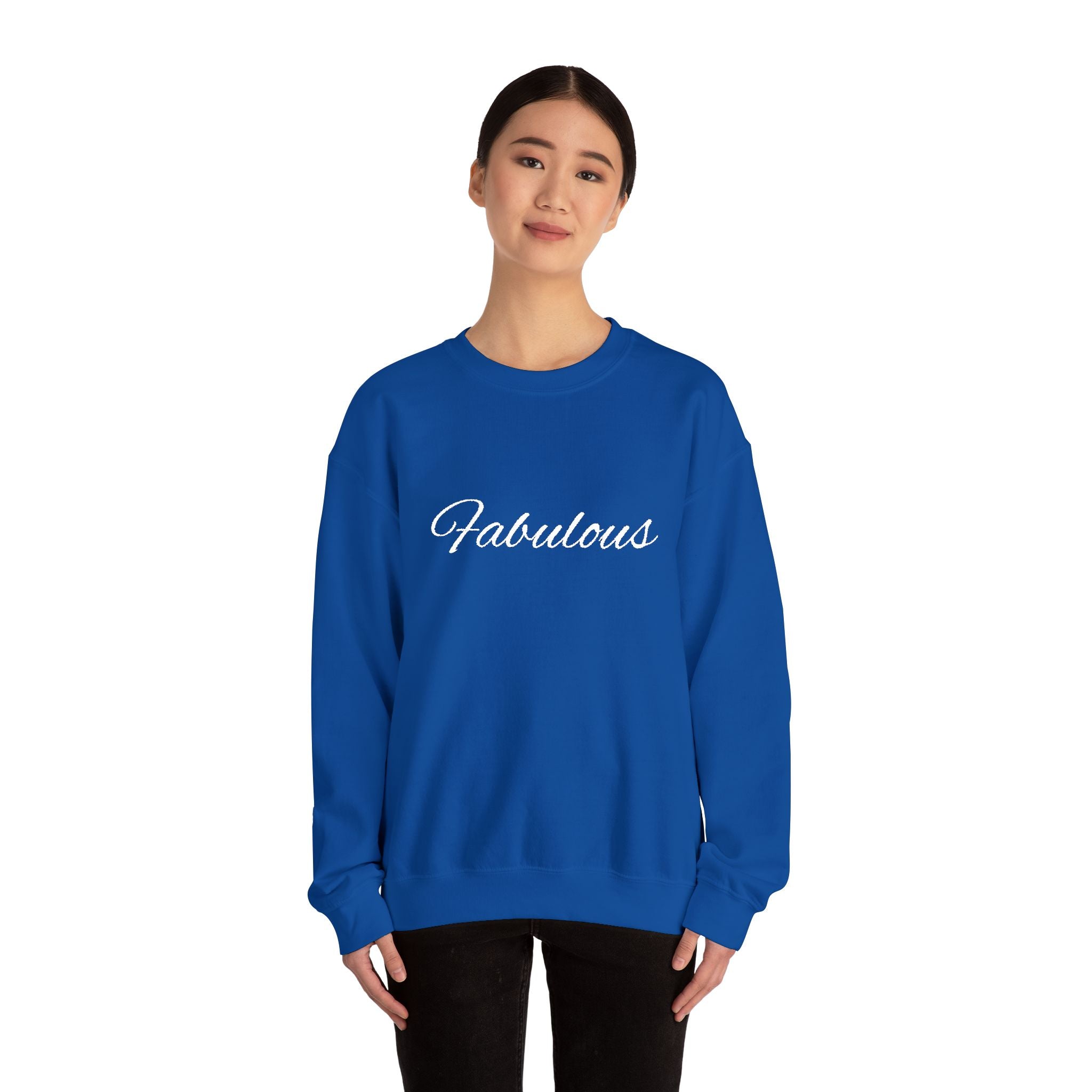 Fabulous Unisex Heavy Blend Crewneck Sweatshirt, Cozy Gift, Casual Wear, Trendy Fashion, Everyday Comfort