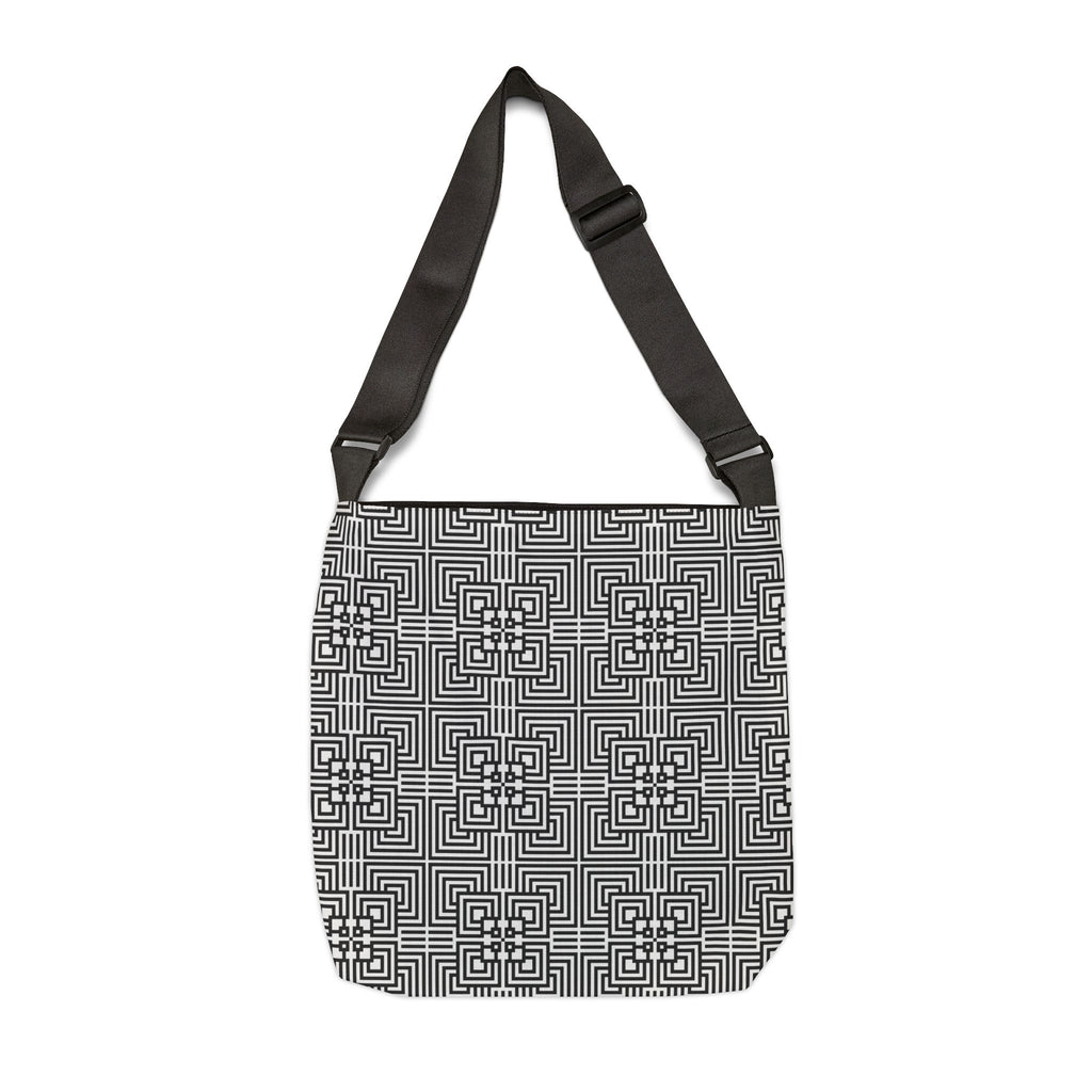 Stylish Adjustable Tote Bag, Modern Bag, Everyday Use, Travel Companion, Fashionable Gift, Graphic Design Accessory
