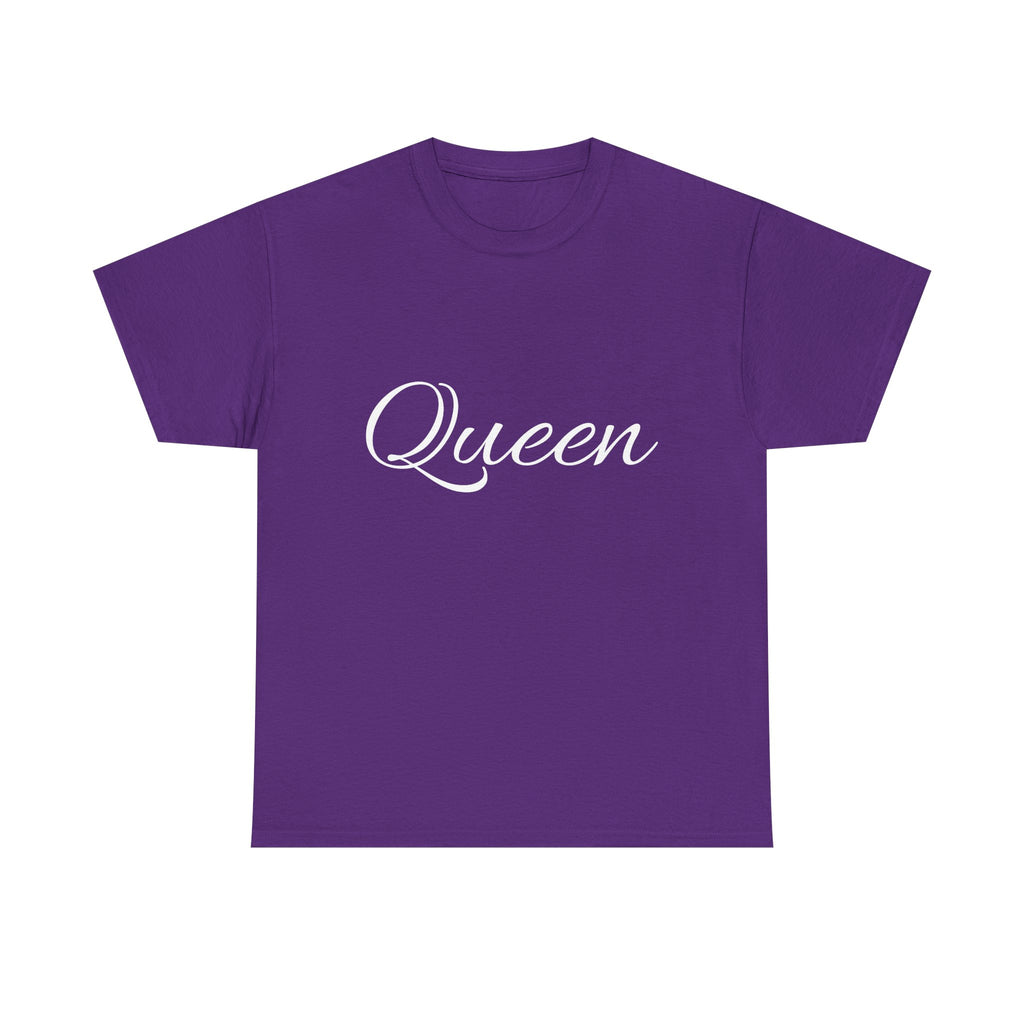 Queen Unisex Heavy Cotton Tee, Stylish Tee, Gift for Her, Casual Wear, Birthday Gift, Women’s Fashion