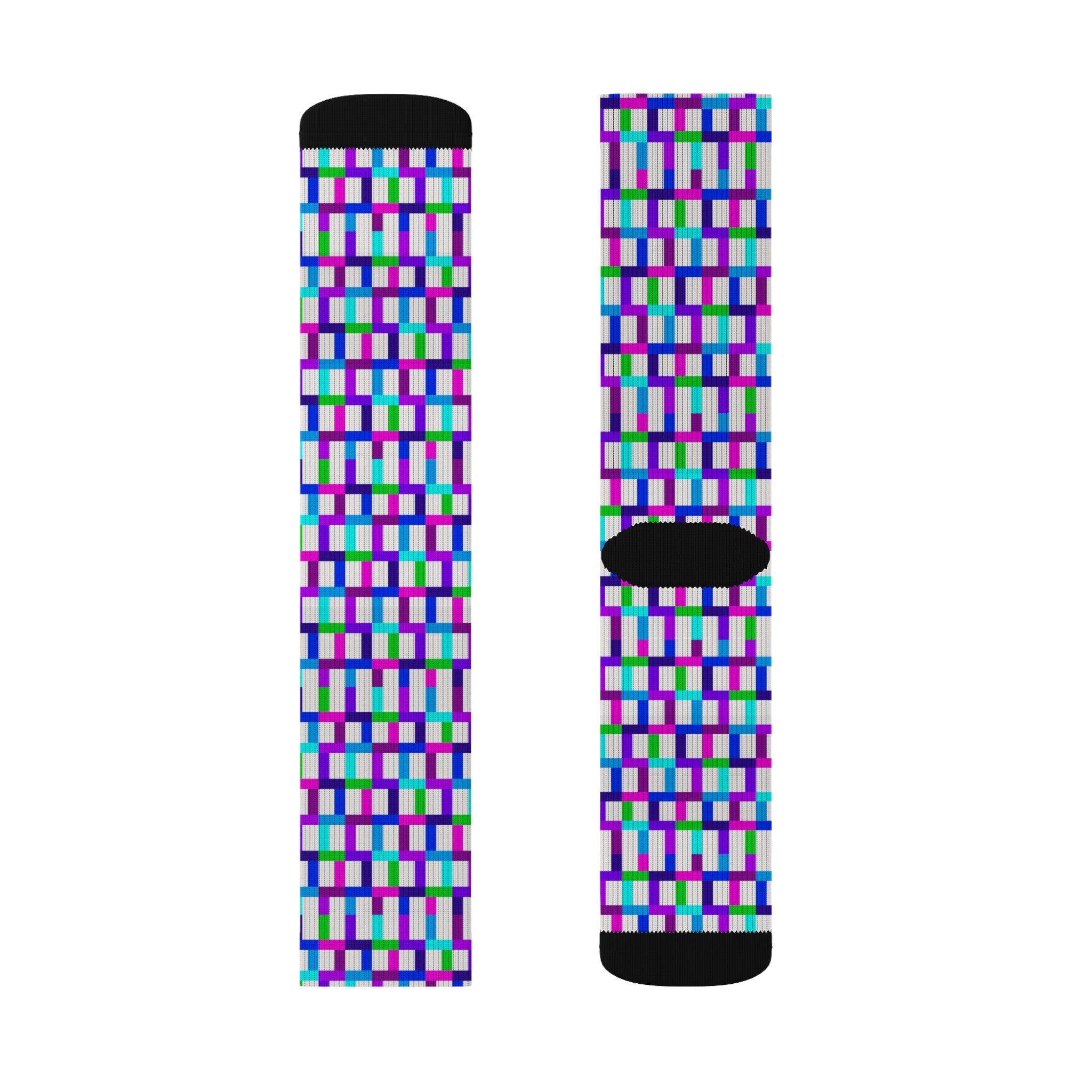 Colorful Sublimation Socks | Fun Gift for Fashion Lovers, Cozy Everyday Wear, Unique Holiday Present, Vibrant Patterns, Stylish Accessories