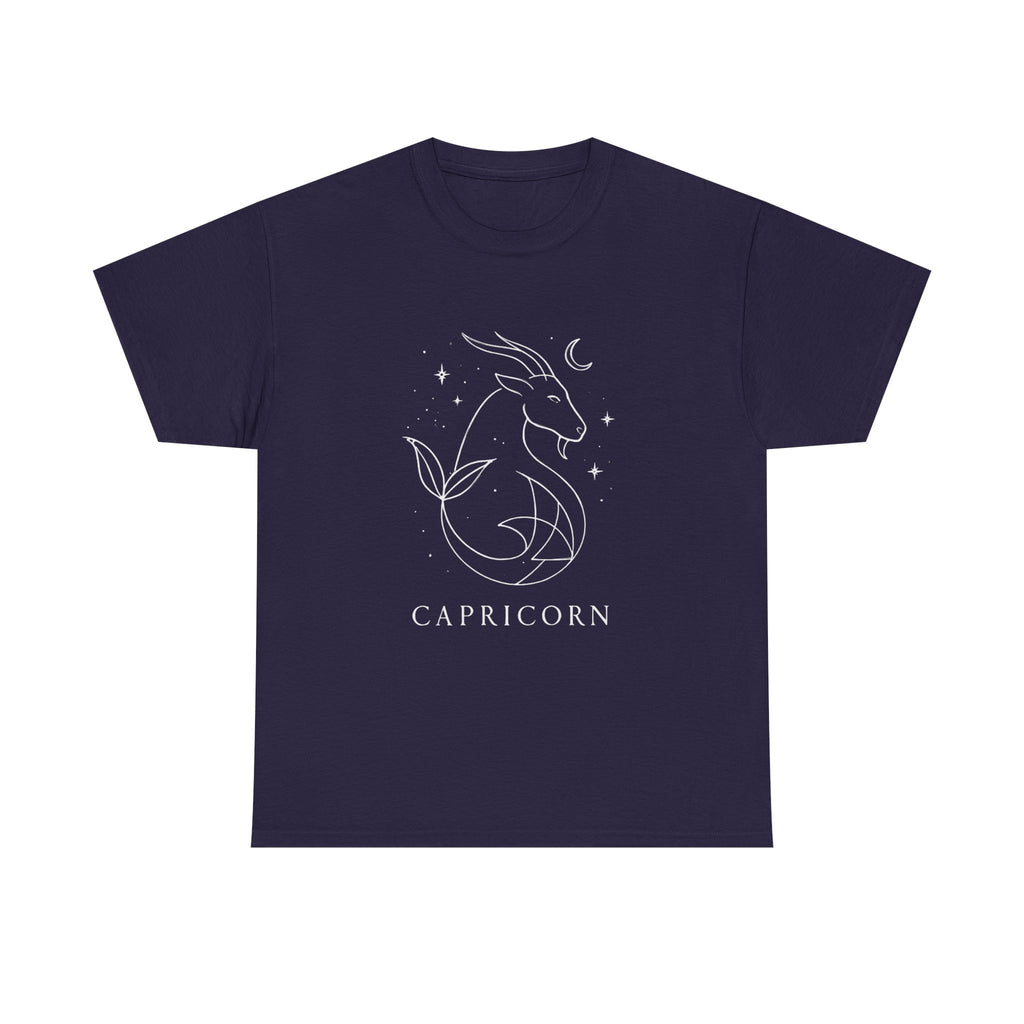 Capricorn Zodiac Tee | Astrology Gift, Horoscope Shirt, Unisex Cotton T-Shirt, Celestial Design, Birthday Present