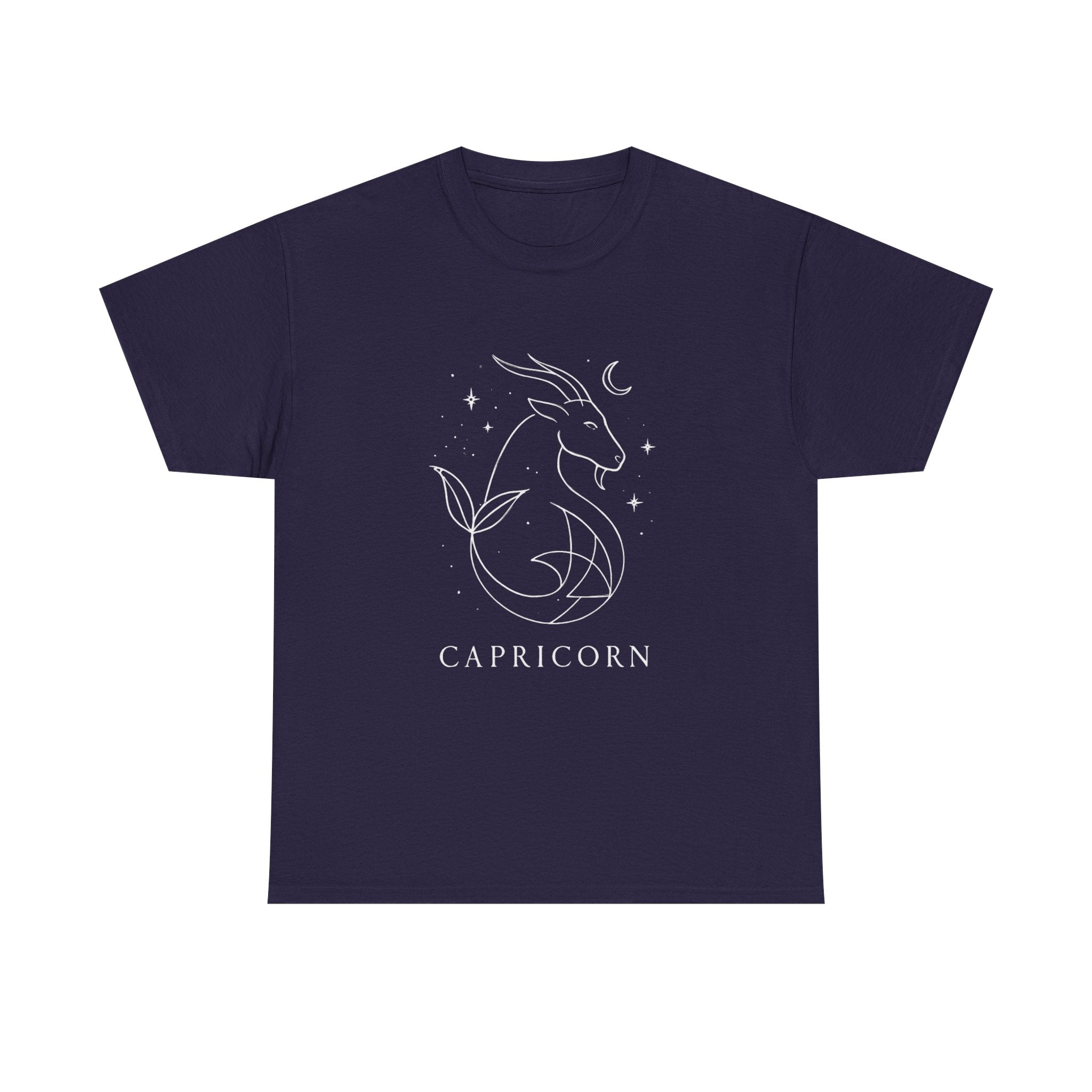 Capricorn Zodiac Tee | Astrology Gift, Horoscope Shirt, Unisex Cotton T-Shirt, Celestial Design, Birthday Present