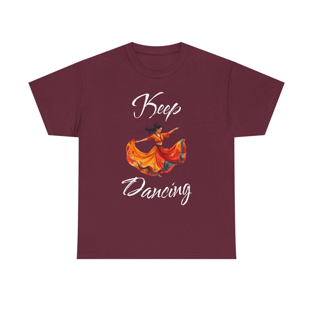 Dance of Elegance Unisex Heavy Cotton Tee, Artsy Shirt for Dance Lovers, Perfect Gift for Birthdays, Casual Wear, Festival Attire, [...]