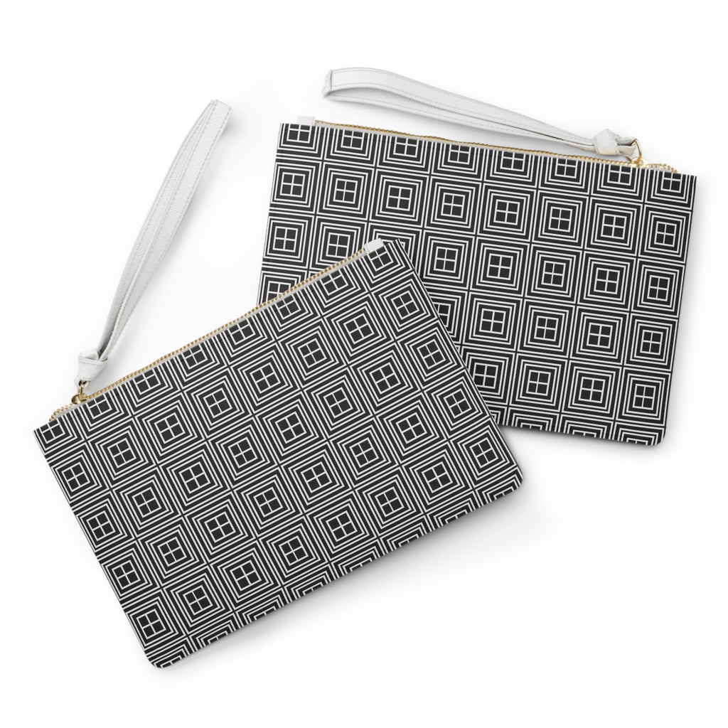 Modern Geometric Clutch Bag, Stylish Evening Purse, Makeup Organizer, Gift for Her, Wedding Essentials, Trendy Accessory