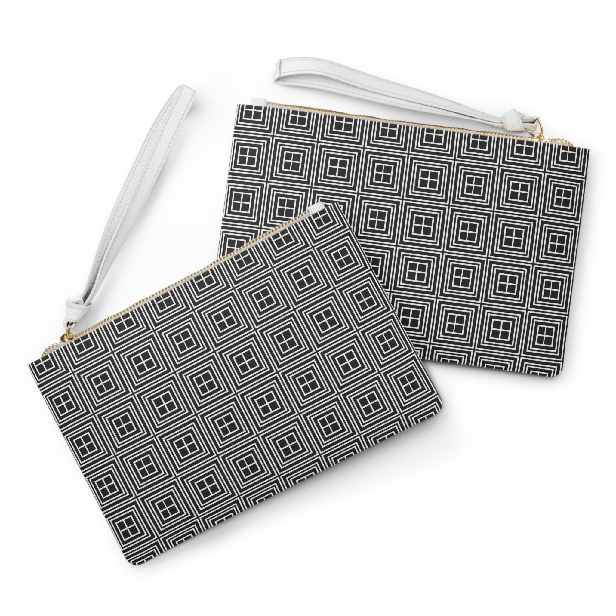 Modern Geometric Clutch Bag, Stylish Evening Purse, Makeup Organizer, Gift for Her, Wedding Essentials, Trendy Accessory