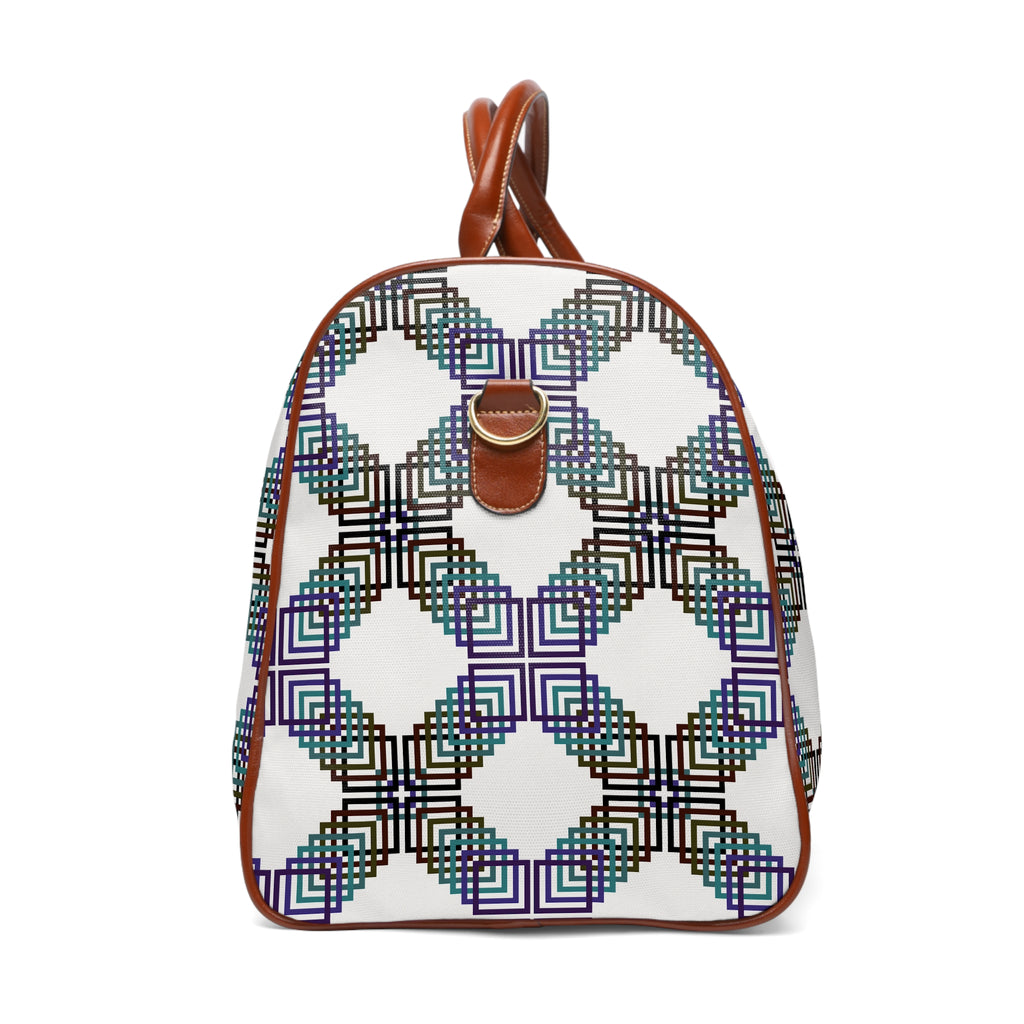 Stylish Waterproof Travel Bag for Adventure Seekers, Weekend Getaway Bag, Eco-Friendly Luggage, Durable Travel Accessories, Unique Gift Idea