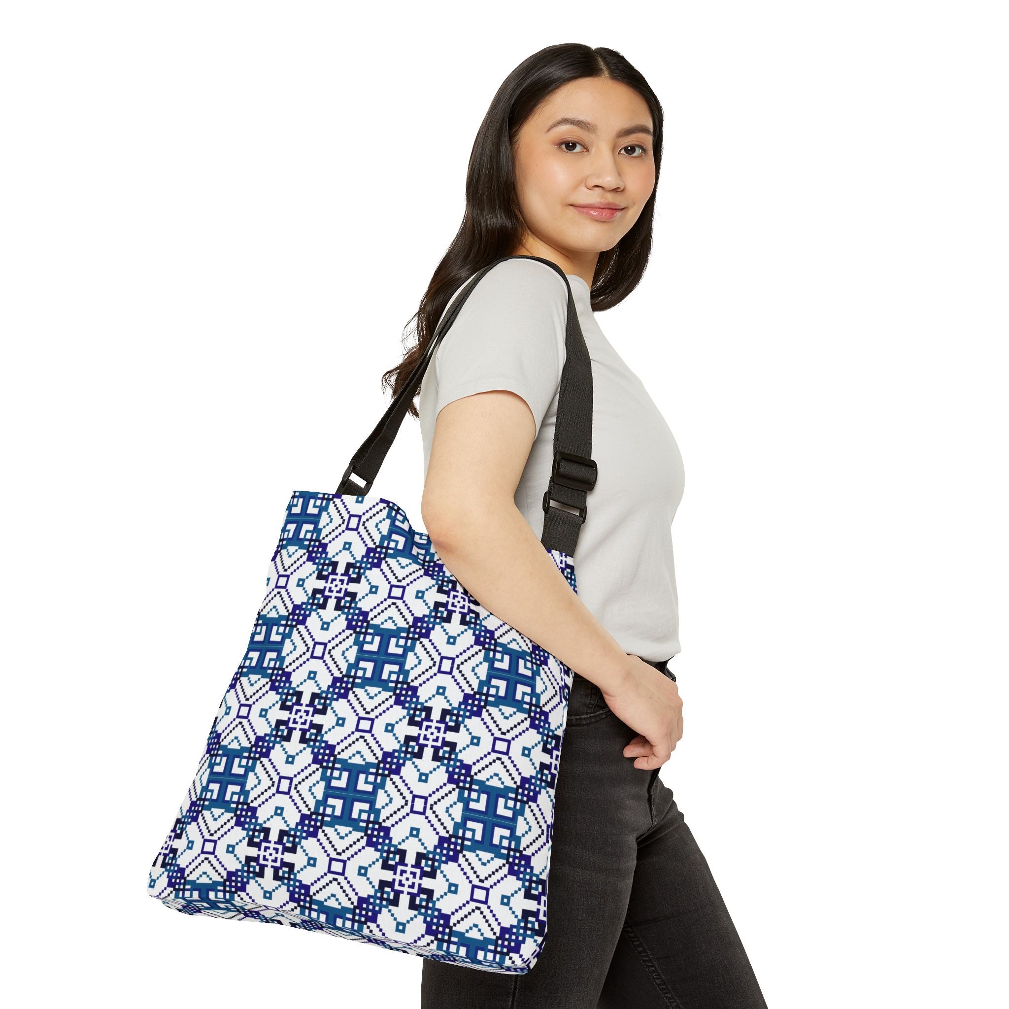 Stylish Adjustable Tote Bag, Boho Chic Carry-All, Eco-Friendly Shopping Bag, Perfect for Everyday Use, Gift for Her, Festival Bag