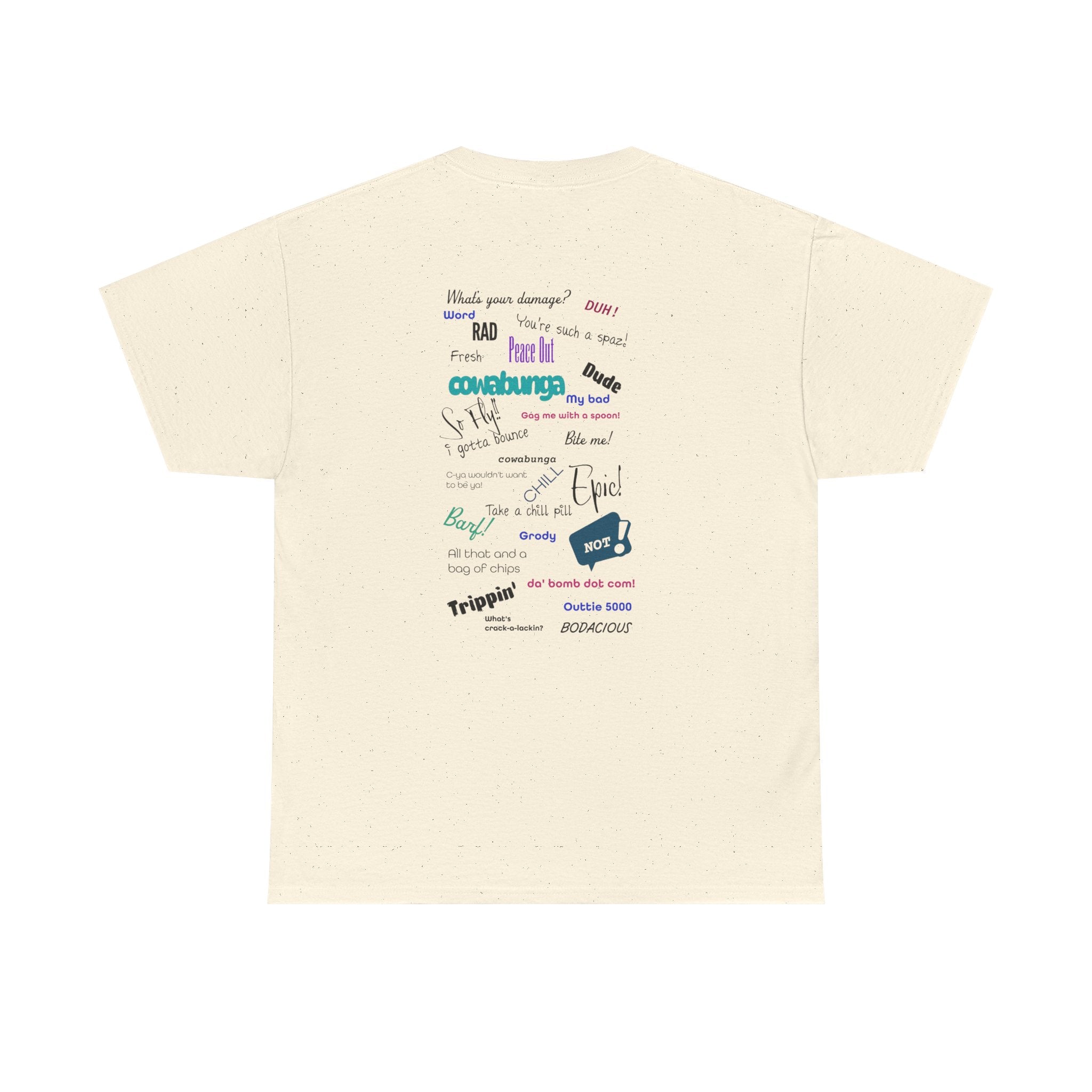 Gen X Unisex Heavy Cotton Tee - Nostalgic Graphic T-Shirt, Perfect for Casual Wear, Gifts, Birthdays, and Retro Celebrations