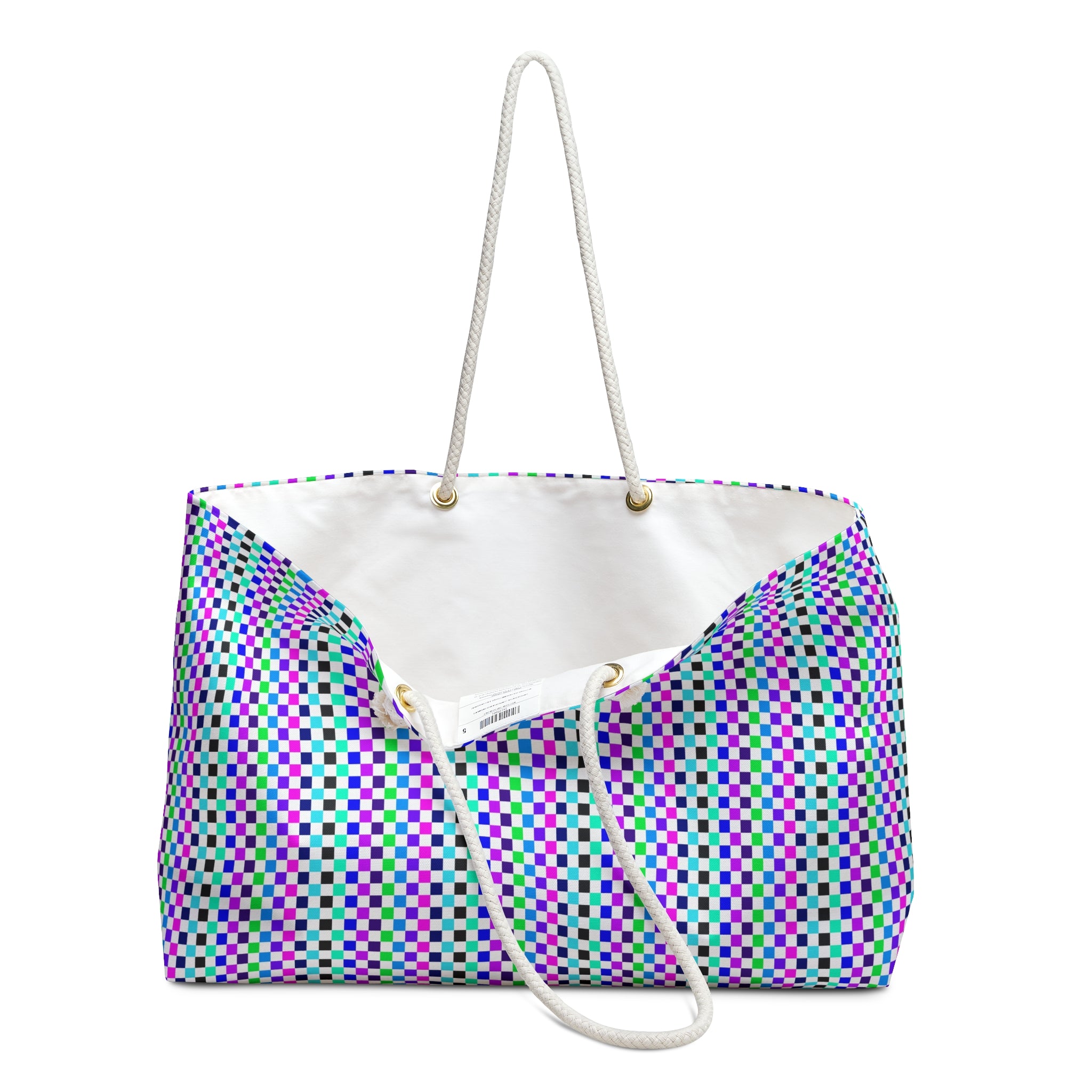 Vibrant Weekender Bag for Travel, Tote, Overnight, Gift for Her, Beach, Gym