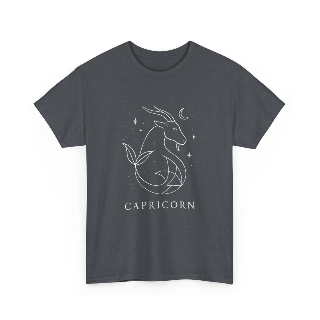 Capricorn Zodiac Tee | Astrology Gift, Horoscope Shirt, Unisex Cotton T-Shirt, Celestial Design, Birthday Present