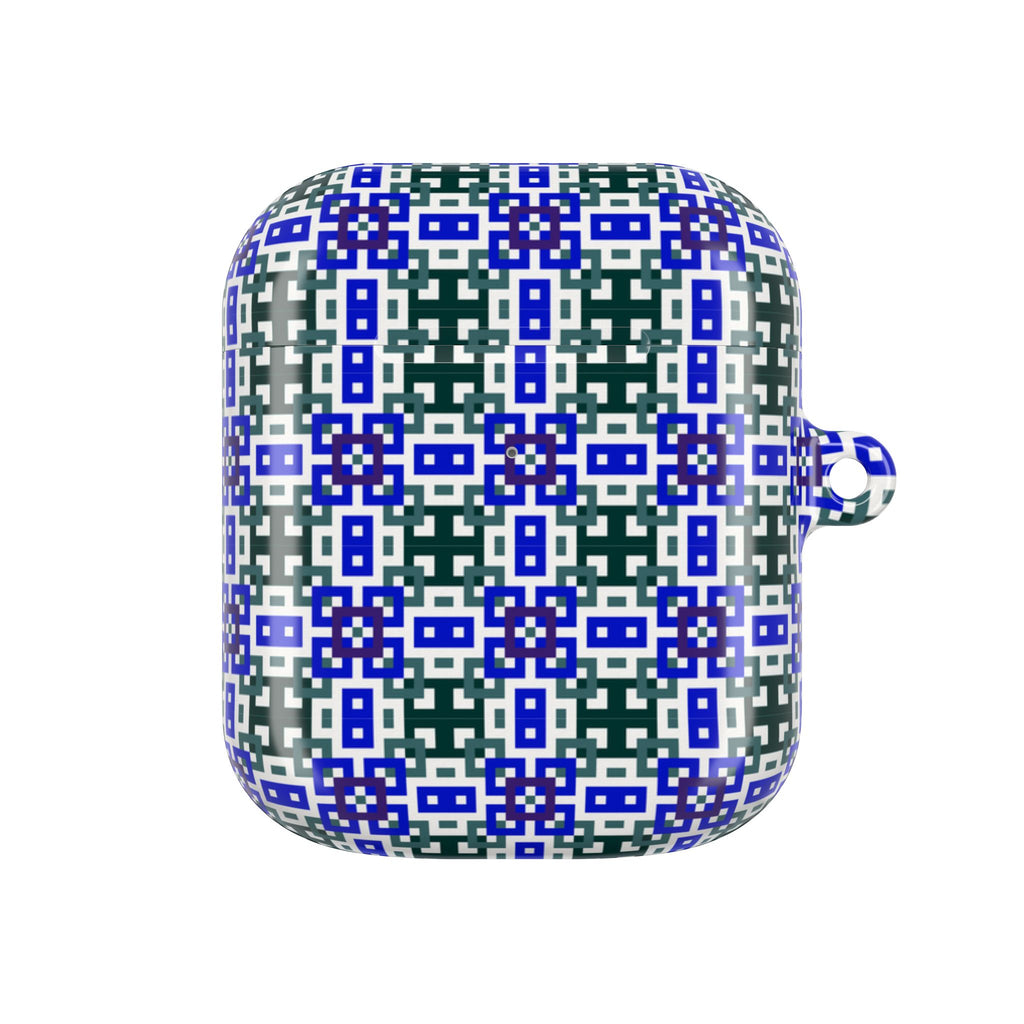 Stylish AirPod Case with Geometric Pattern - Customizable Earbud Protector for Gifts, Fashion Accessory, Tech Gadget Cover, Travel [...]