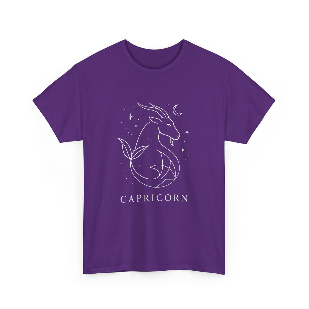 Capricorn Zodiac Tee | Astrology Gift, Horoscope Shirt, Unisex Cotton T-Shirt, Celestial Design, Birthday Present