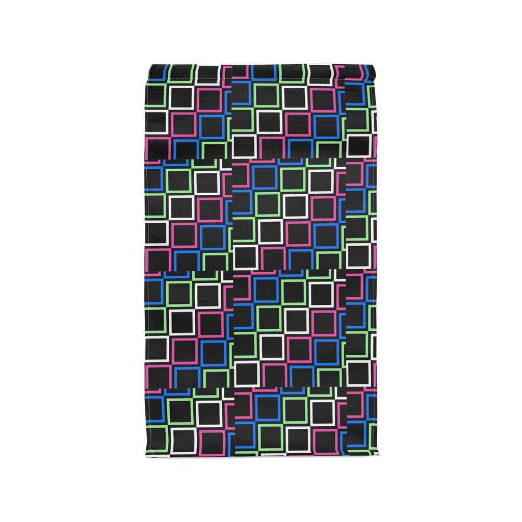 Colorful Geometric Lunch Bag - Stylish Food Carrier for Work, School, and Picnics | Fun Design, Insulated, Eco-Friendly, Gift Idea, [...]