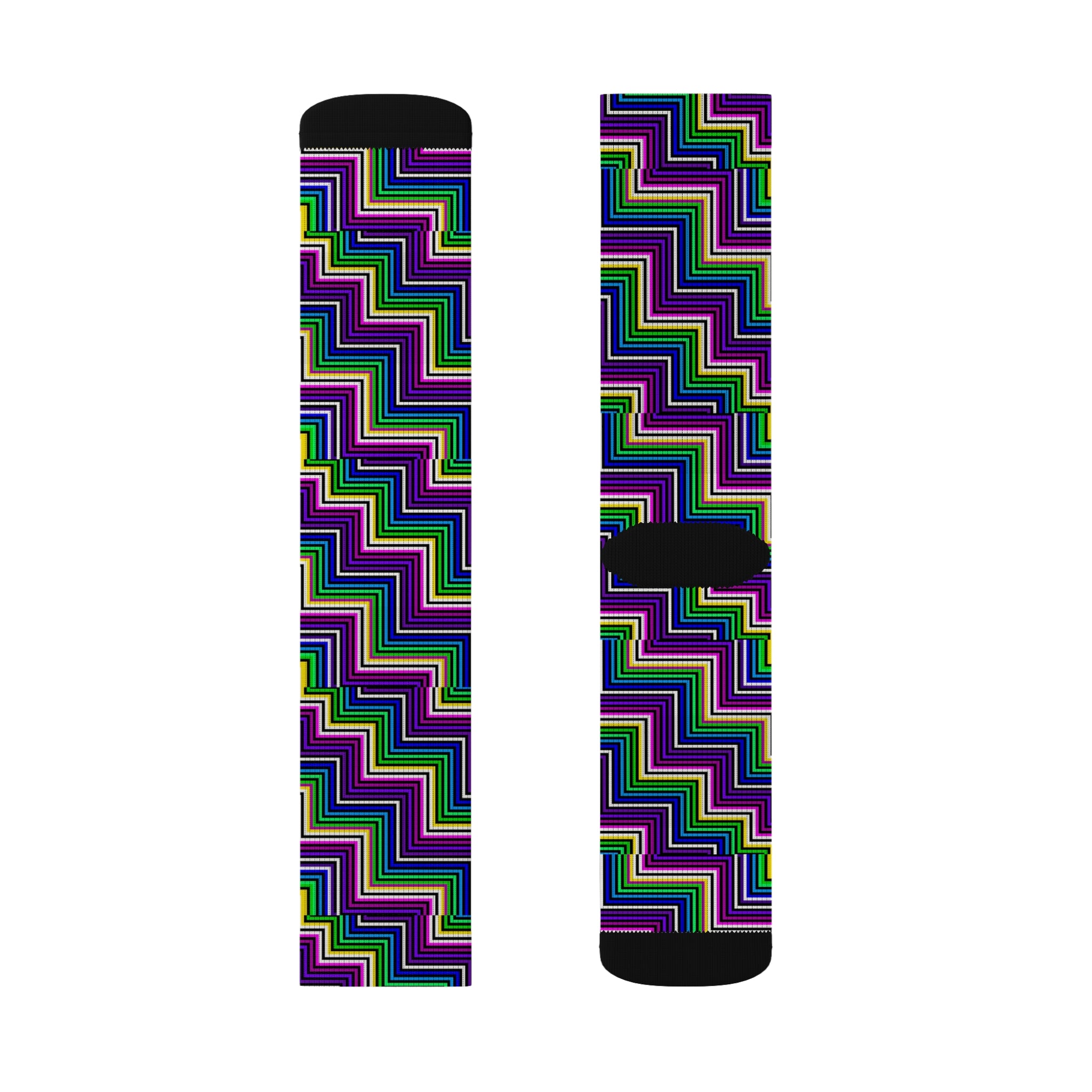 Vibrant Zigzag Sublimation Socks, Stylish Crew Socks, Unique Gift for Fashion Lovers, Cozy Casual Wear, Perfect for Holidays and [...]