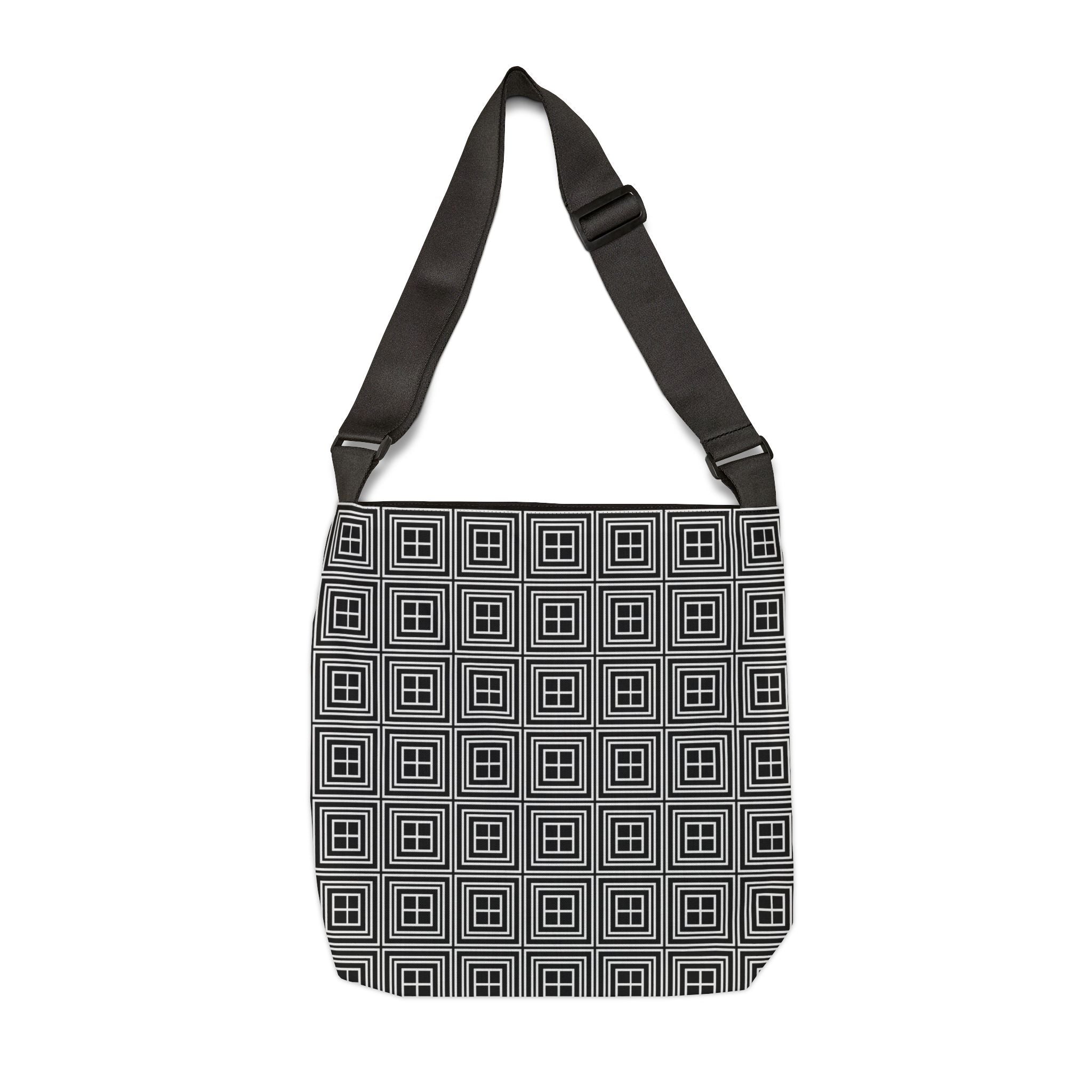 Stylish Adjustable Tote Bag, Modern Bag for Everyday Use, Reusable Shopping Tote, Perfect Birthday Gift, Eco-Friendly Bag