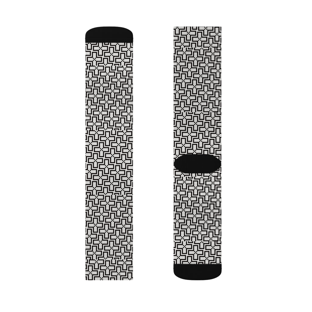 Stylish Sublimation Socks - Trendy Gift for Fashion Lovers, Cozy Footwear for Holidays, Casual or Sporty Look, Unique Accessories