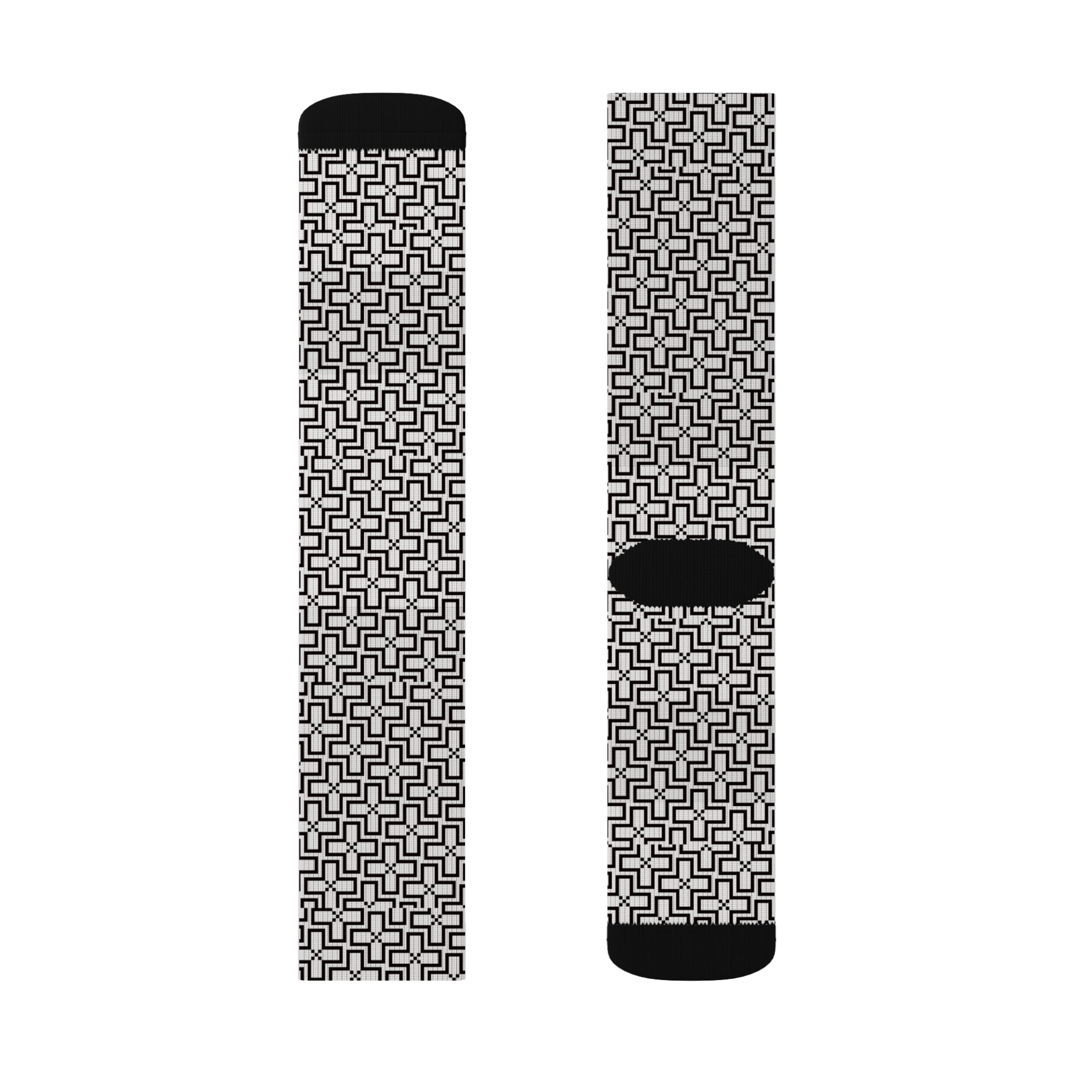 Stylish Sublimation Socks - Trendy Gift for Fashion Lovers, Cozy Footwear for Holidays, Casual or Sporty Look, Unique Accessories