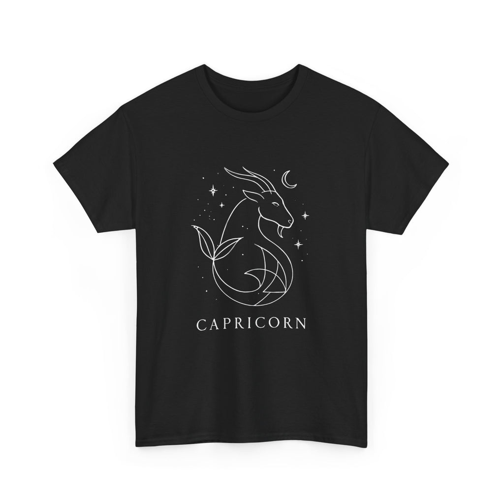 Capricorn Zodiac Tee | Astrology Gift, Horoscope Shirt, Unisex Cotton T-Shirt, Celestial Design, Birthday Present