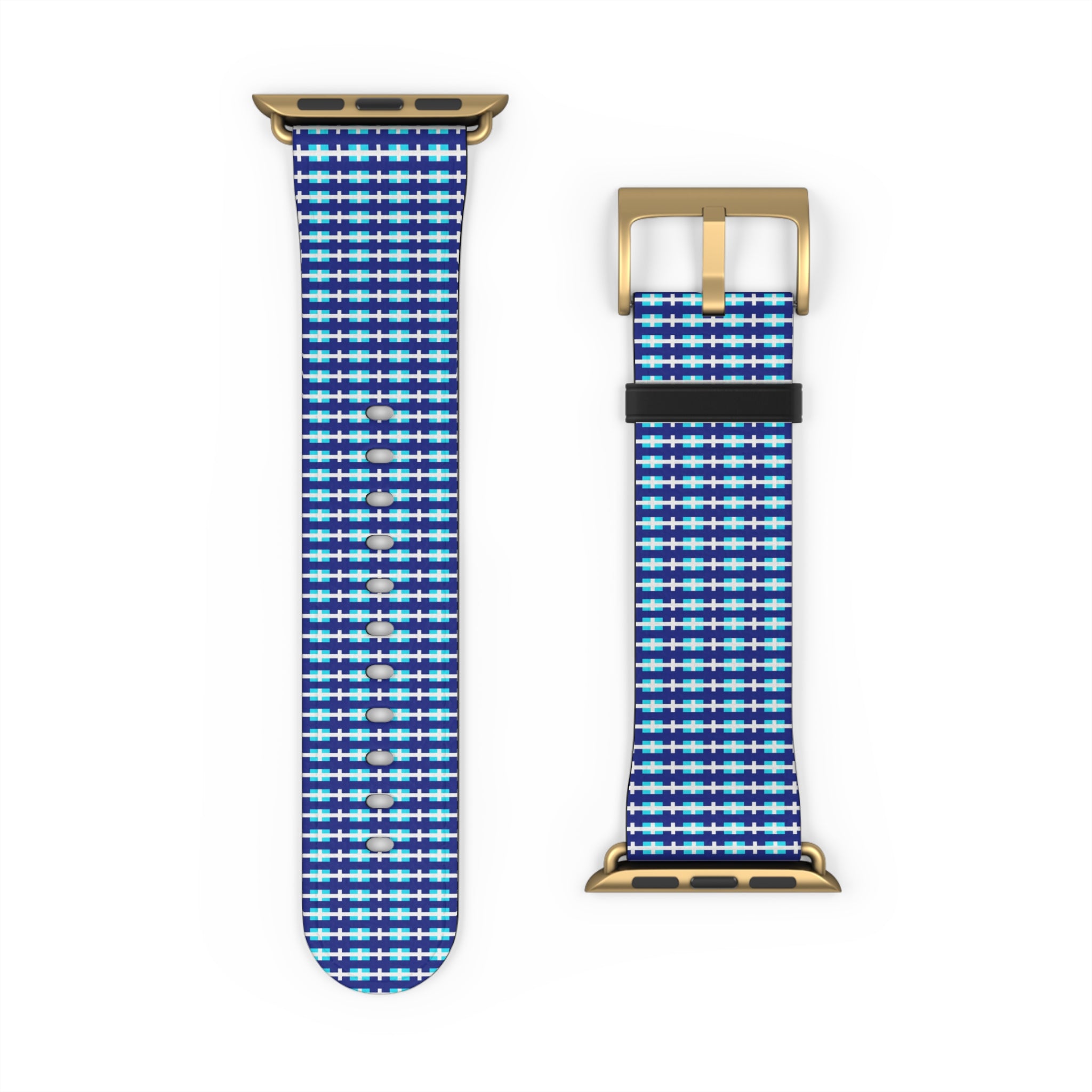 Blue Checkered Watch Band, Stylish Apple Watch Strap, Unisex Accessory, Perfect Gift for Any Occasion, Trendy Sports Band, Comfortable [...]