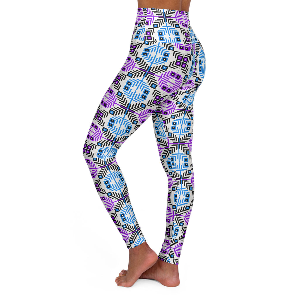 High Waisted Yoga Leggings - Stylish Activewear for Pilates, Workout, Fitness, Yoga, Daily Wear