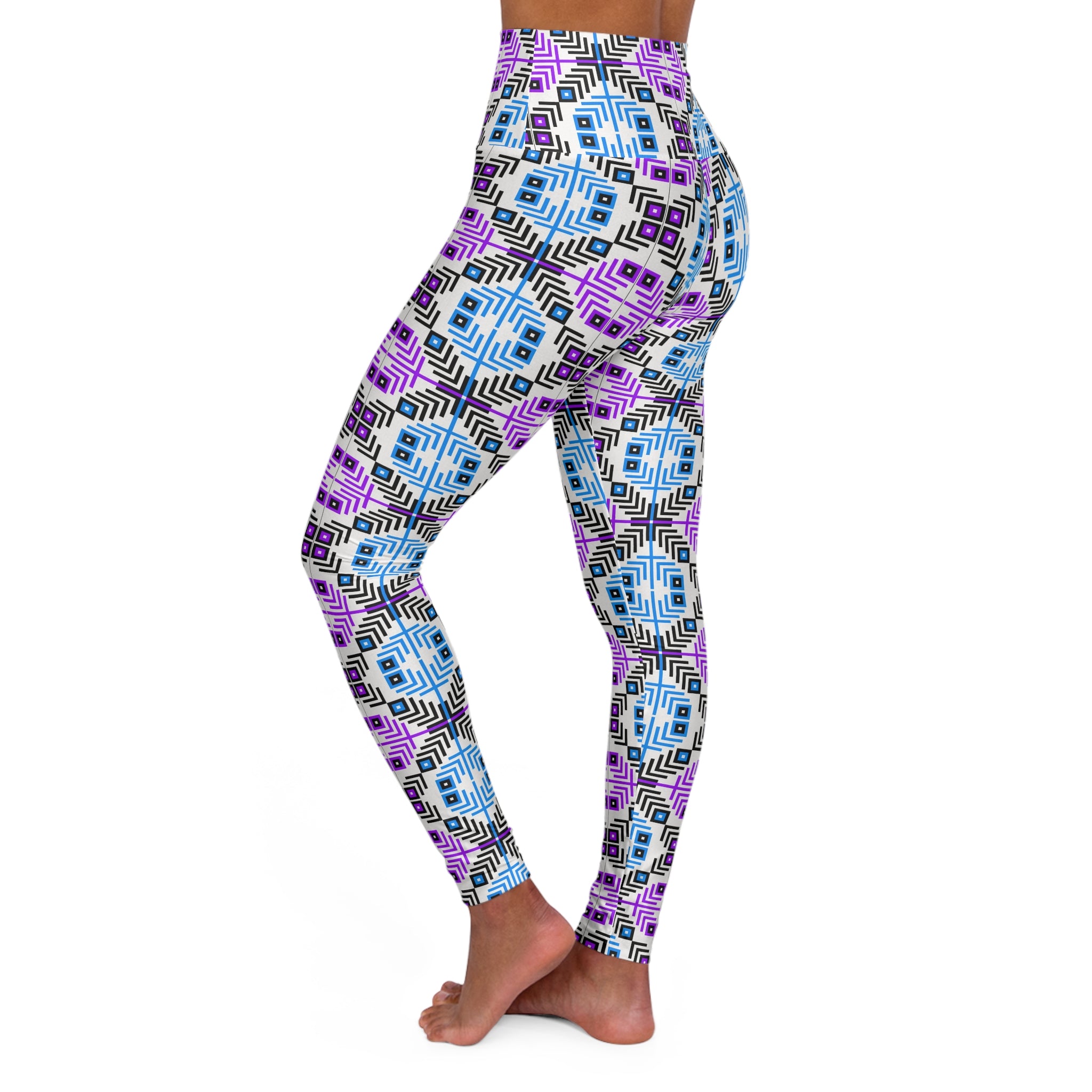 High Waisted Yoga Leggings - Stylish Activewear for Pilates, Workout, Fitness, Yoga, Daily Wear