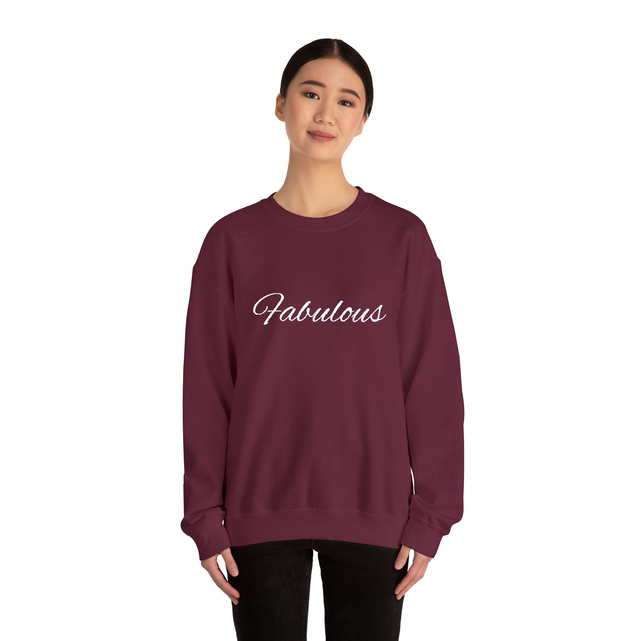Fabulous Unisex Heavy Blend Crewneck Sweatshirt, Cozy Gift, Casual Wear, Trendy Fashion, Everyday Comfort