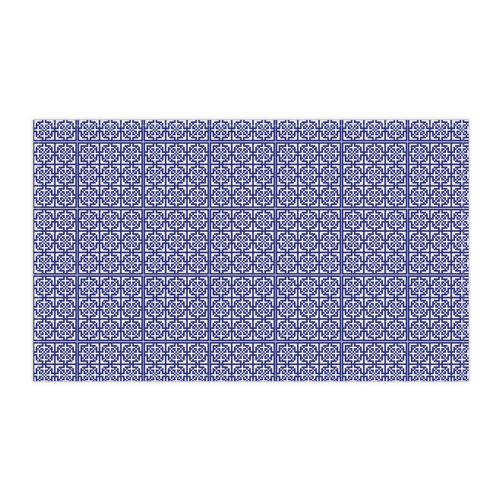 Stylish Cotton Tea Towels, Decorative Kitchen Towels, Home Decor, Gift for Hostess, Kitchen Accessories, Blue Pattern