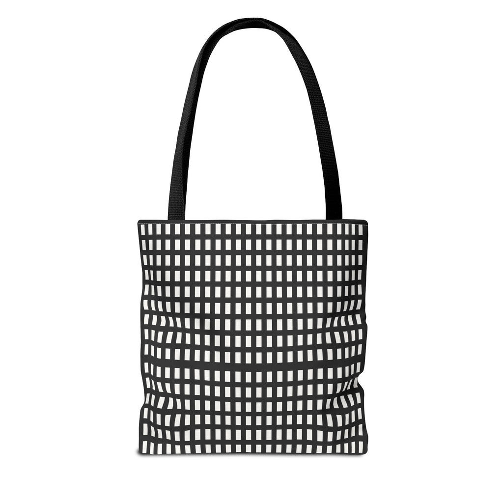 Stylish Geometric Tote Bag, Modern Shopper, Beach Bag, Gift for Her, Eco-Friendly Grocery Bag, Art Print Handbag