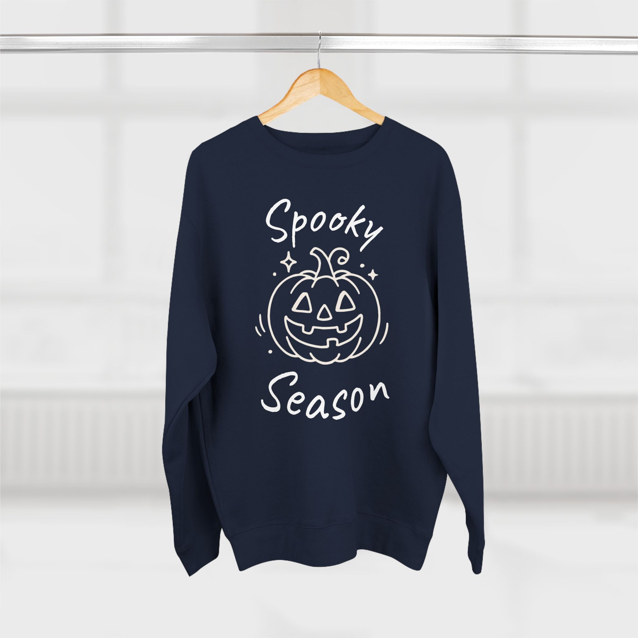 Halloween Pumpkin Sweatshirt, Unisex Crewneck, Cozy Fall Apparel, Spooky Season Fashion, Holiday Gift, Autumn Sweatshirt