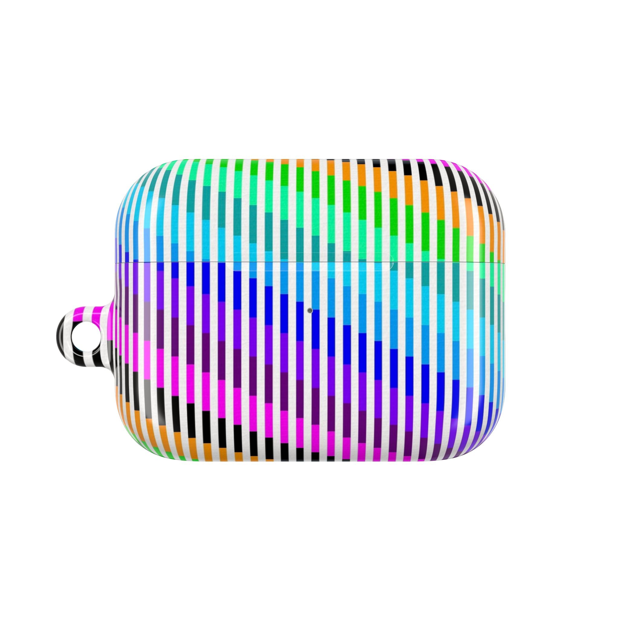 Colorful Rainbow AirPod Case Cover, Trendy Protection, Gift for Music Lovers, Fun Accessory, Summer Vibes, Unique Design