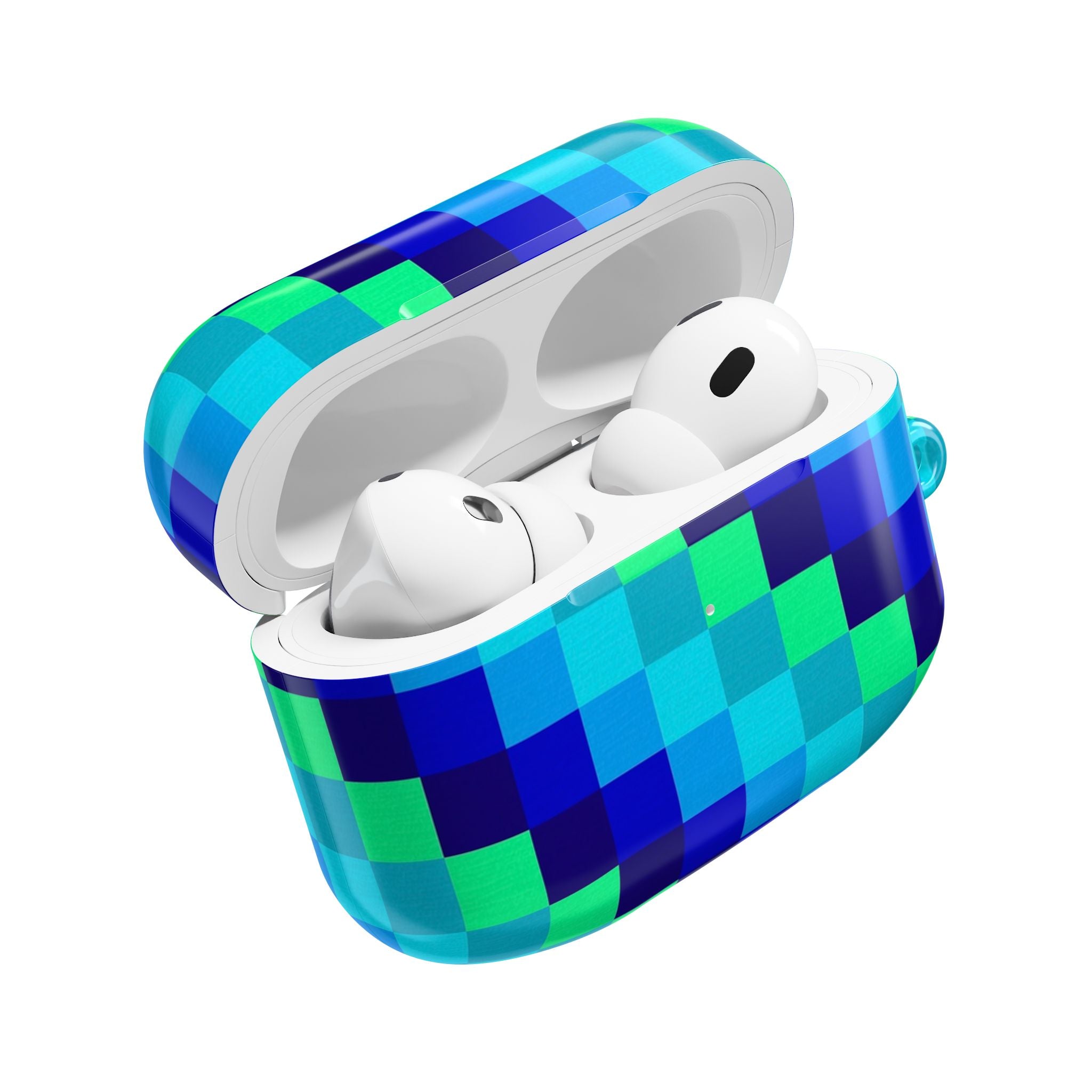 Colorful Pixel Art AirPod Case, Trendy Tech Accessory, Customizable Earbud Holder, Gift for Tech Lovers, Unique Phone Accessory
