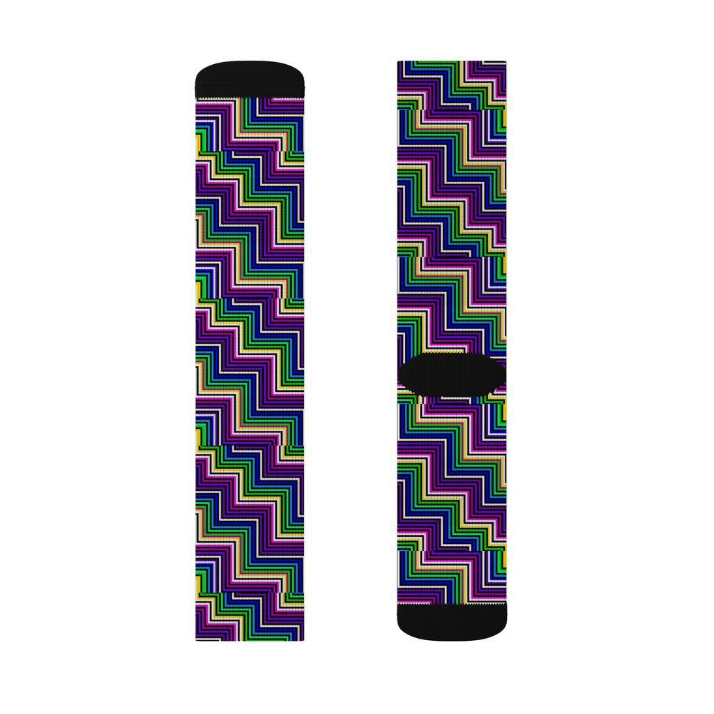 Vibrant Zigzag Sublimation Socks, Stylish Crew Socks, Unique Gift for Fashion Lovers, Cozy Casual Wear, Perfect for Holidays and [...]
