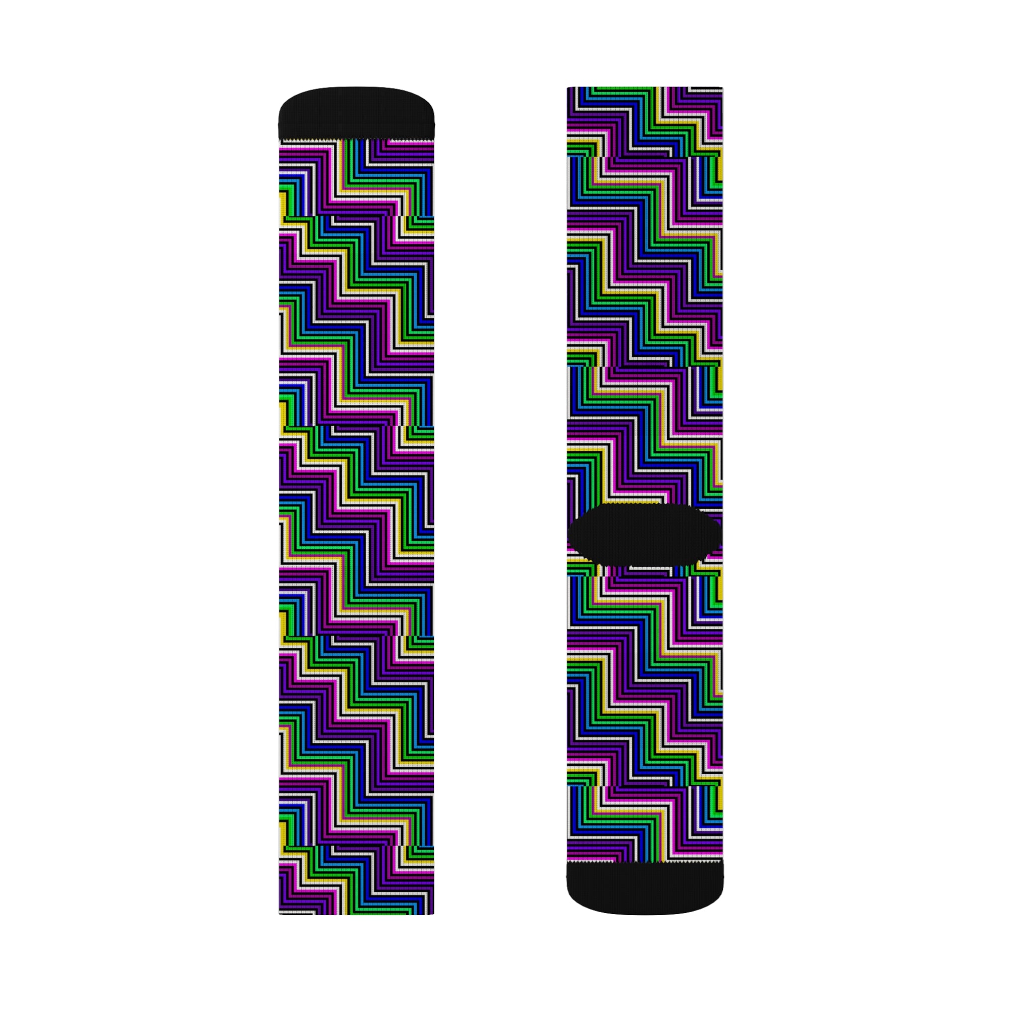 Vibrant Zigzag Sublimation Socks, Stylish Crew Socks, Unique Gift for Fashion Lovers, Cozy Casual Wear, Perfect for Holidays and [...]
