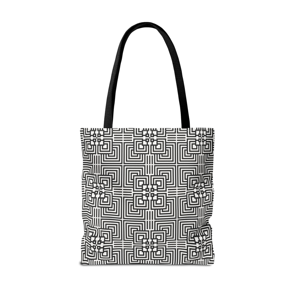 Chic Geometric Tote Bag, Stylish Eco-Friendly Bag, Perfect for Shopping, Beach, Gym, Gifts, Everyday Use
