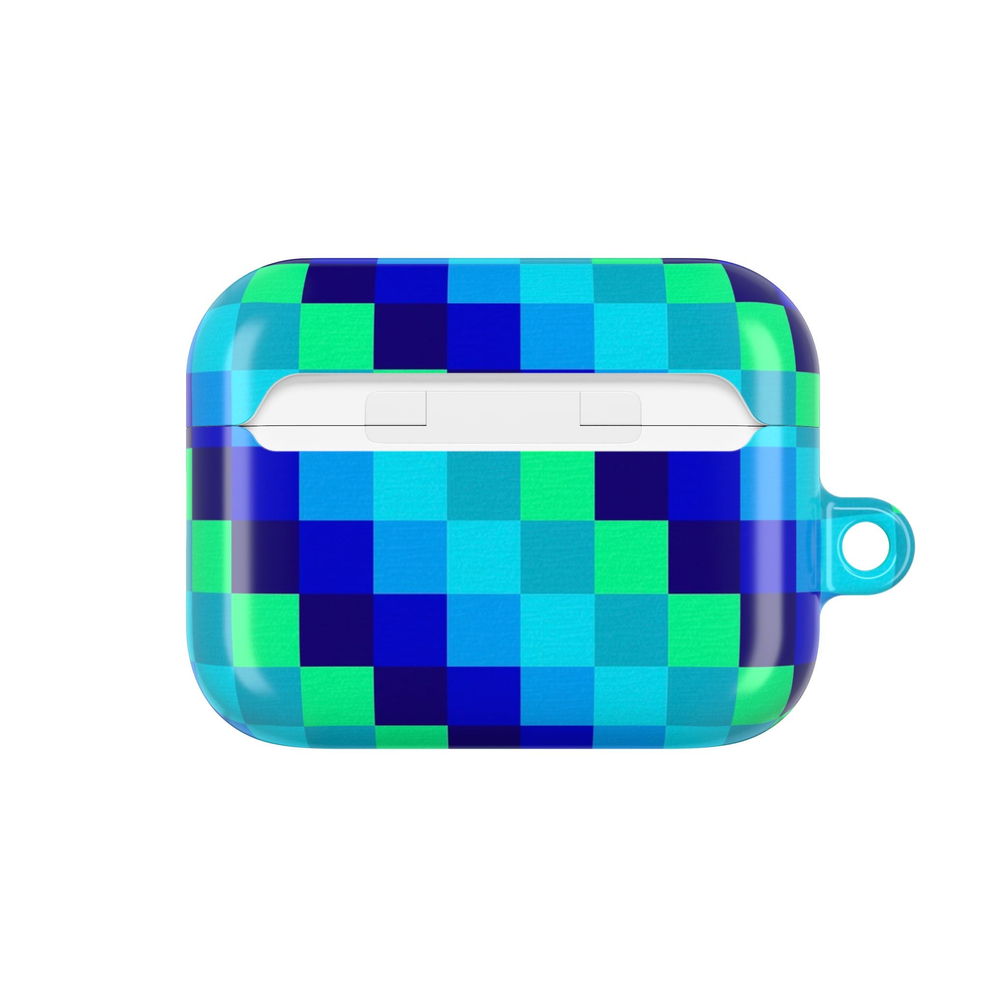Colorful Pixel Art AirPod Case, Trendy Tech Accessory, Customizable Earbud Holder, Gift for Tech Lovers, Unique Phone Accessory