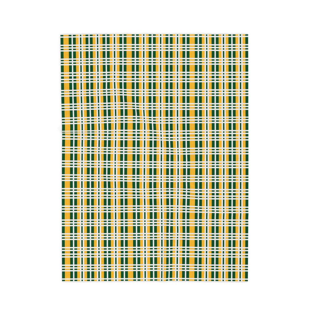 Cozy Velveteen Plush Blanket for GMU Fans, Soft Throw, Year-Round Comfort, Holiday Gift, Home Decor, Warm Lounge Essential