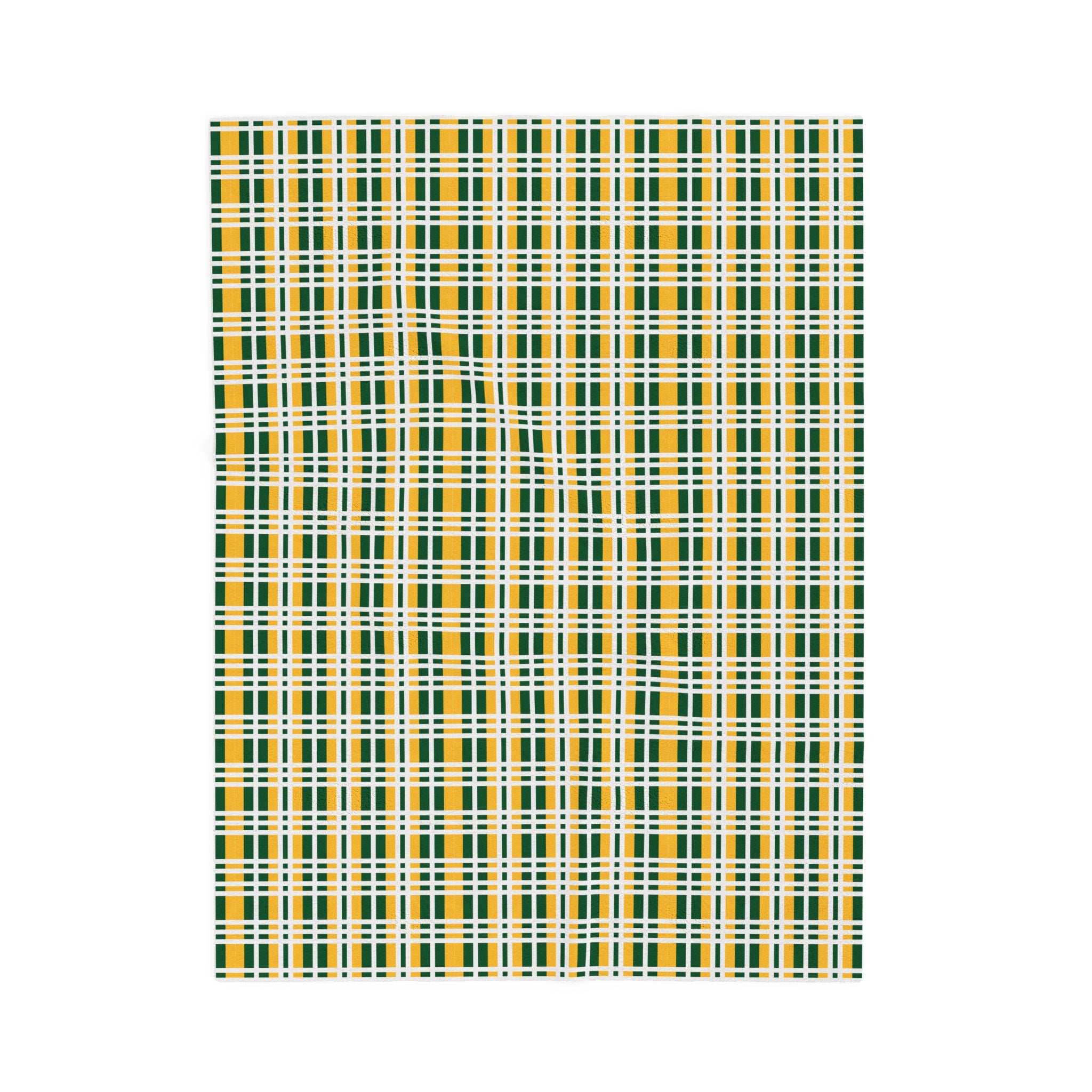 Cozy Velveteen Plush Blanket for GMU Fans, Soft Throw, Year-Round Comfort, Holiday Gift, Home Decor, Warm Lounge Essential