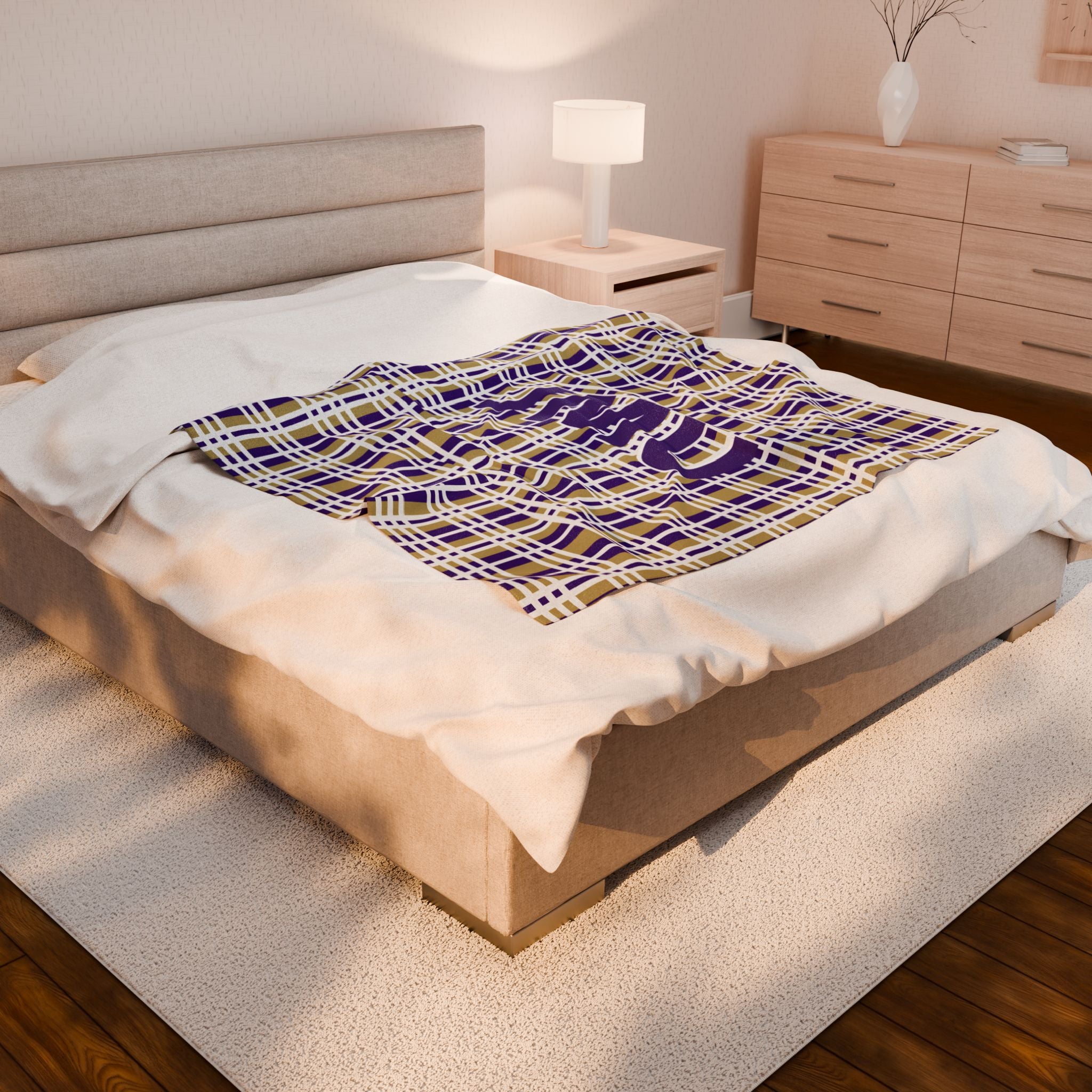 Cozy Velveteen Plush Blanket, Perfect for Gifting, Home Decor, Living Room Accents, Stylish Throws, Birthdays & Holidays