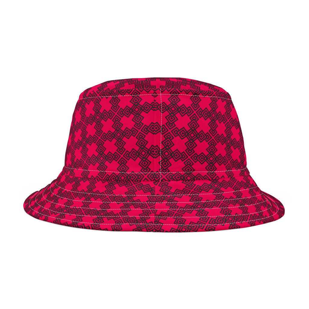 Vibrant Patterned Bucket Hat, Outdoor Accessory, Vacation Wear, Festival Style, Summer Fashion, Gift for Her